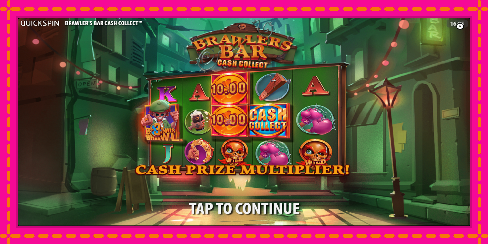 Безплатна игра в Brawlers Bar Cash Collect без регистрация, картина 1