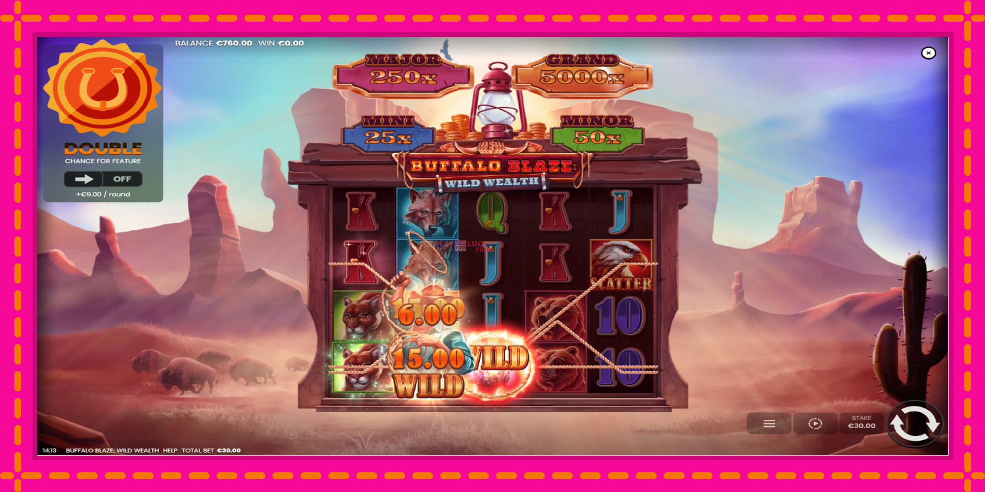 Безплатна игра в Buffalo Blaze: Wild Wealth без регистрация, картина 3