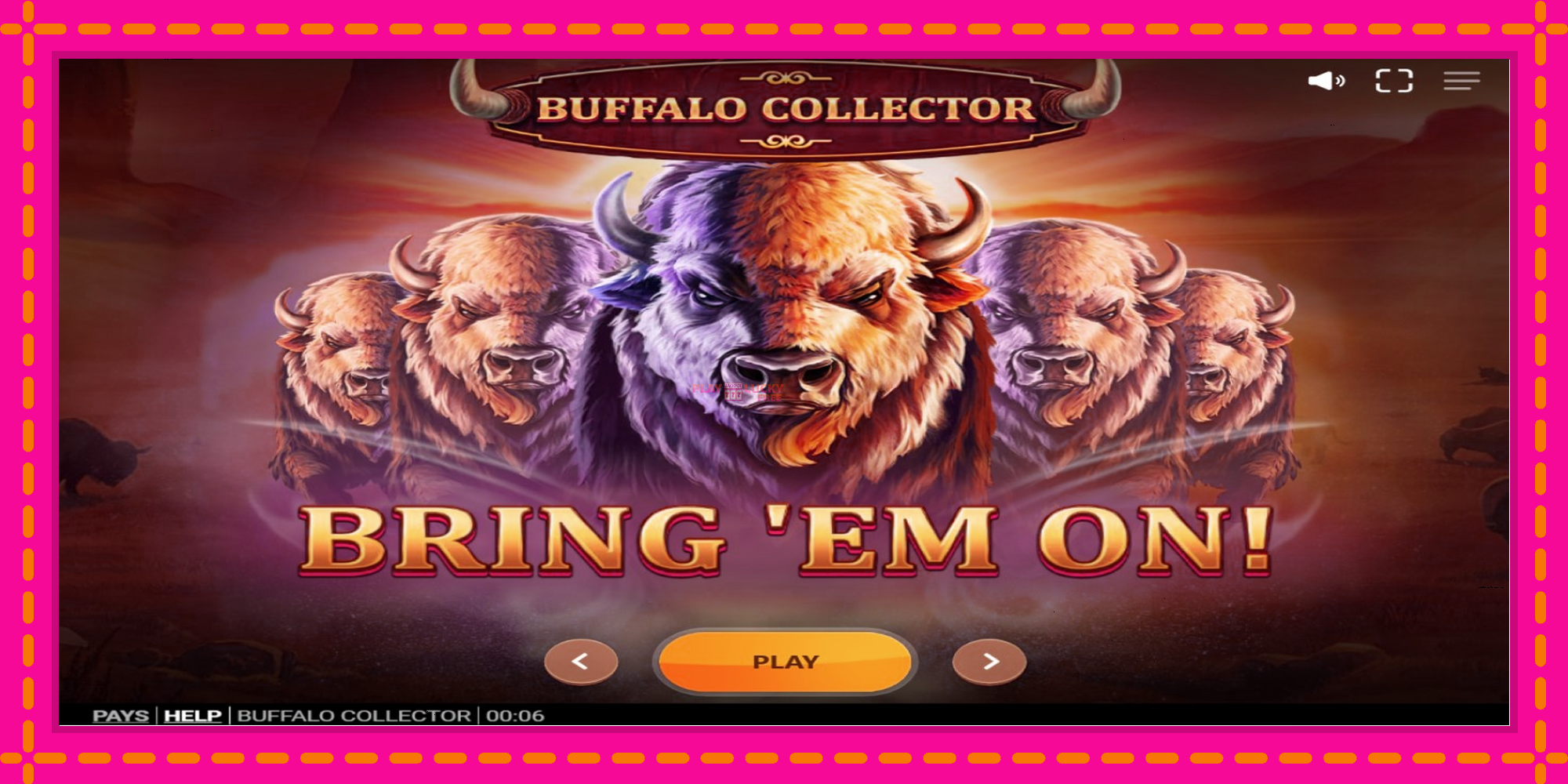 Безплатна игра в Buffalo Collector без регистрация, картина 1