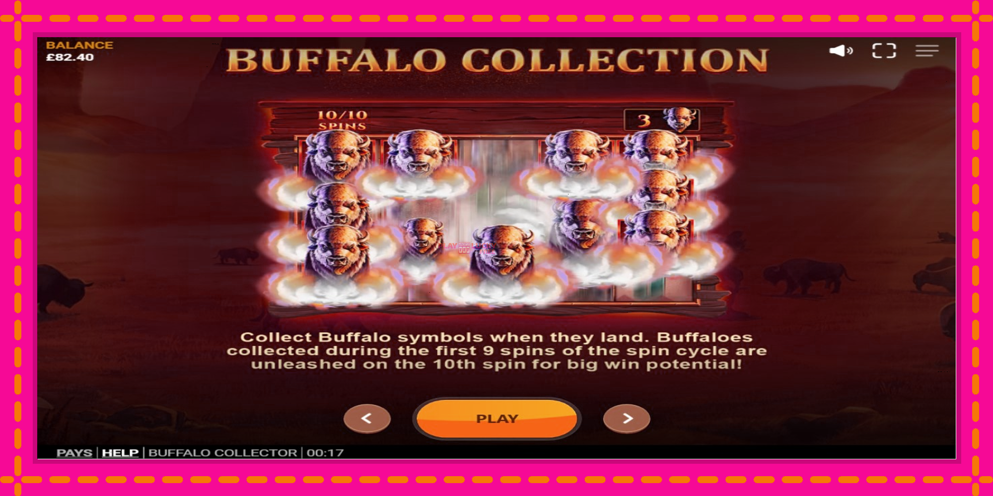 Безплатна игра в Buffalo Collector без регистрация, картина 4