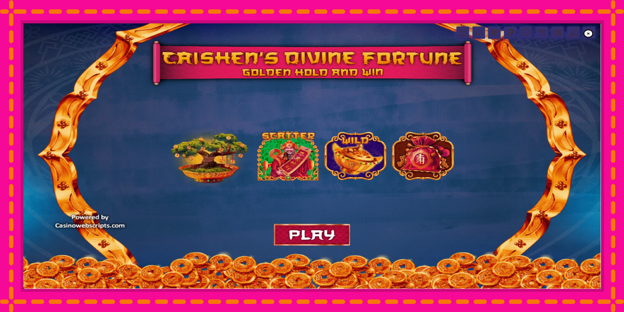 Безплатна игра в Caishens Divine Fortune без регистрация, картина 1