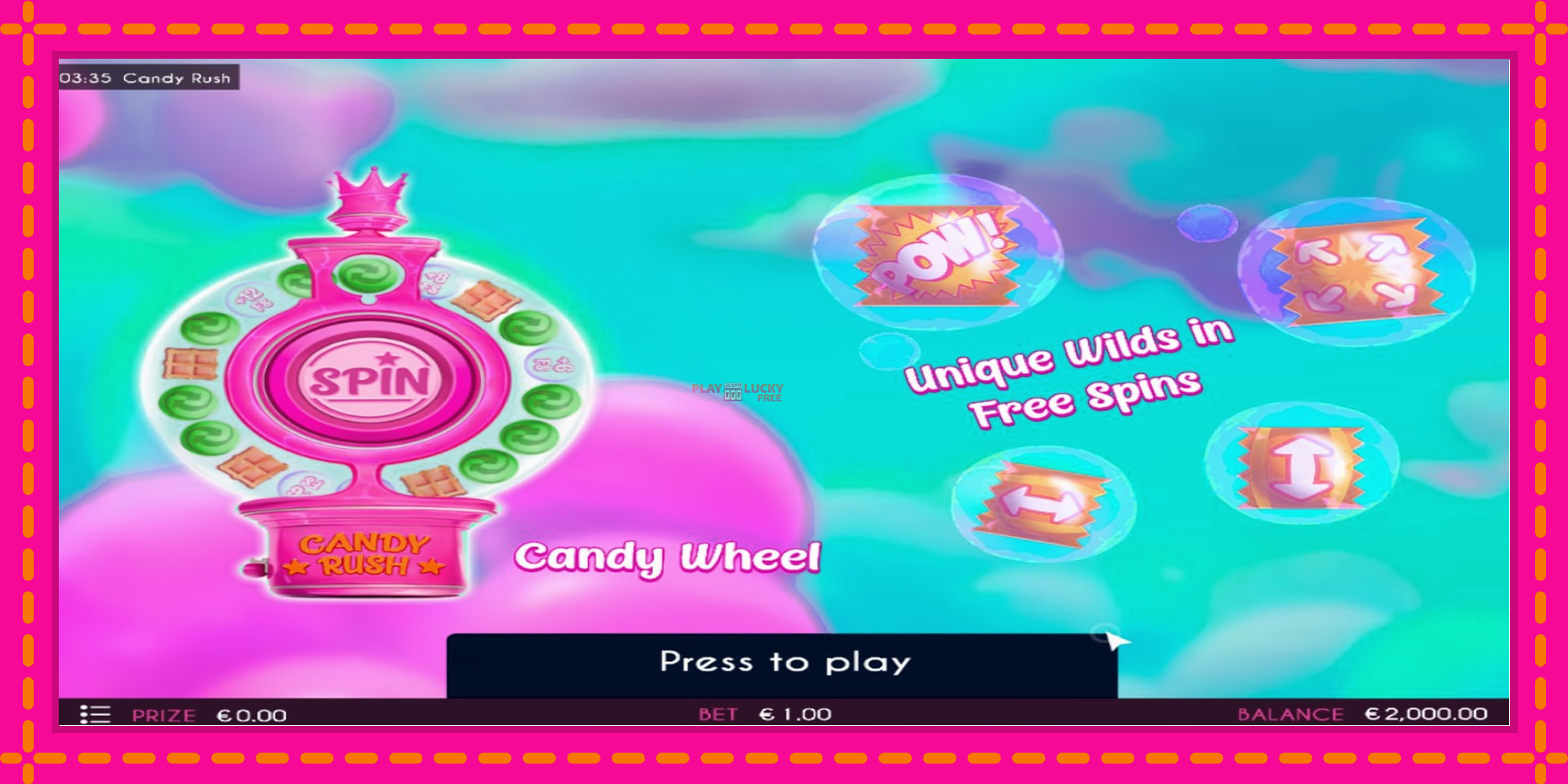 Безплатна игра в Candy Rush без регистрация, картина 1