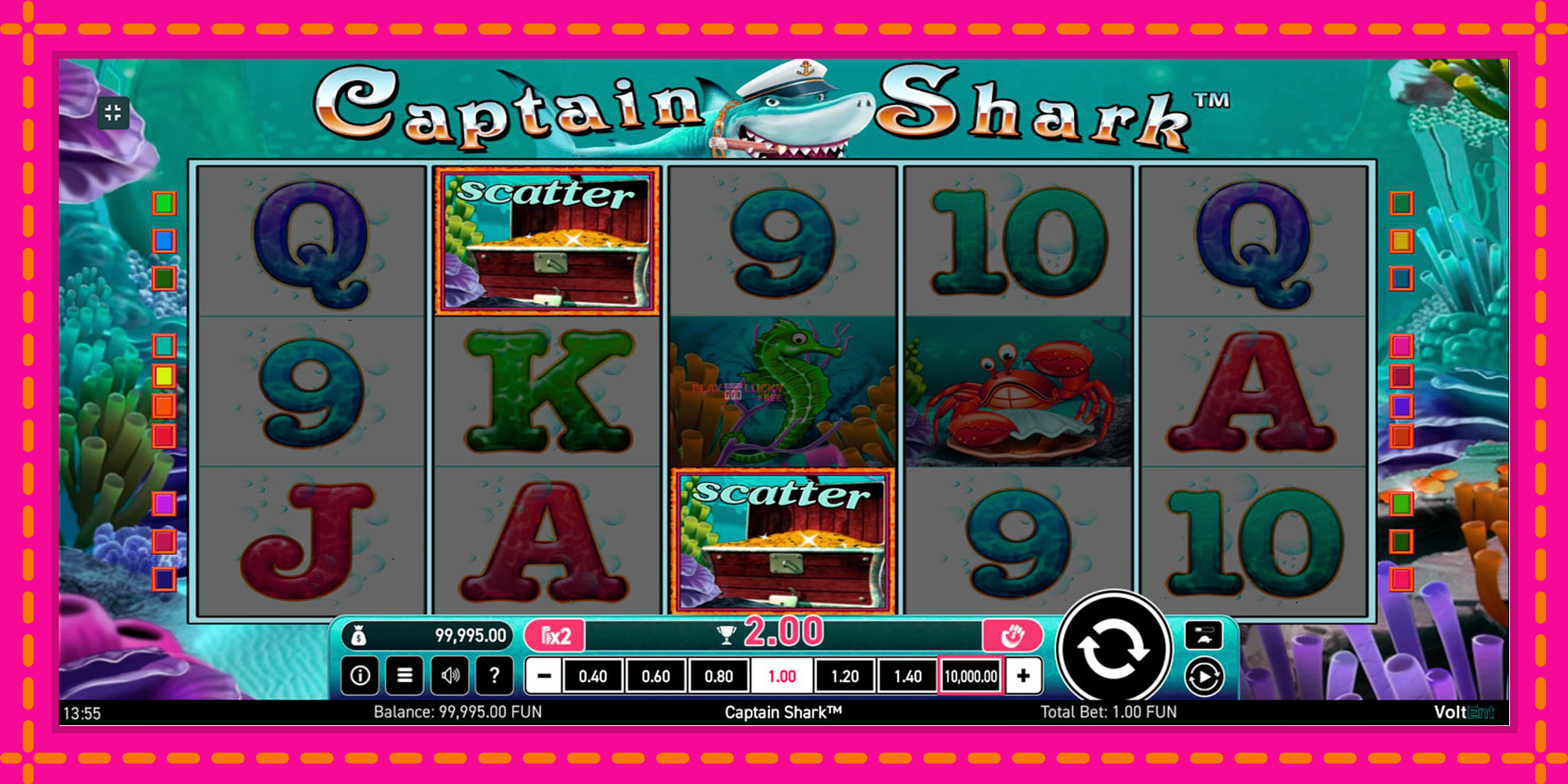 Безплатна игра в Captain Shark без регистрация, картина 4