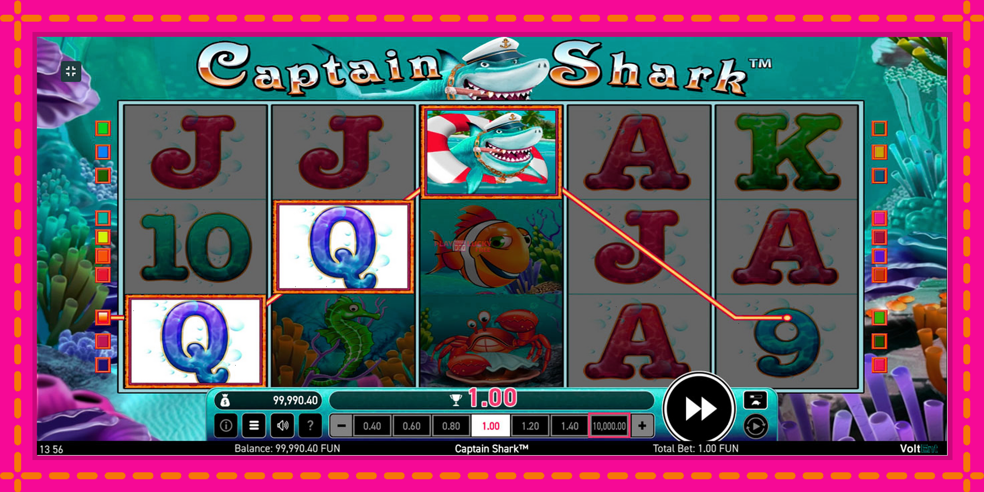 Безплатна игра в Captain Shark без регистрация, картина 7