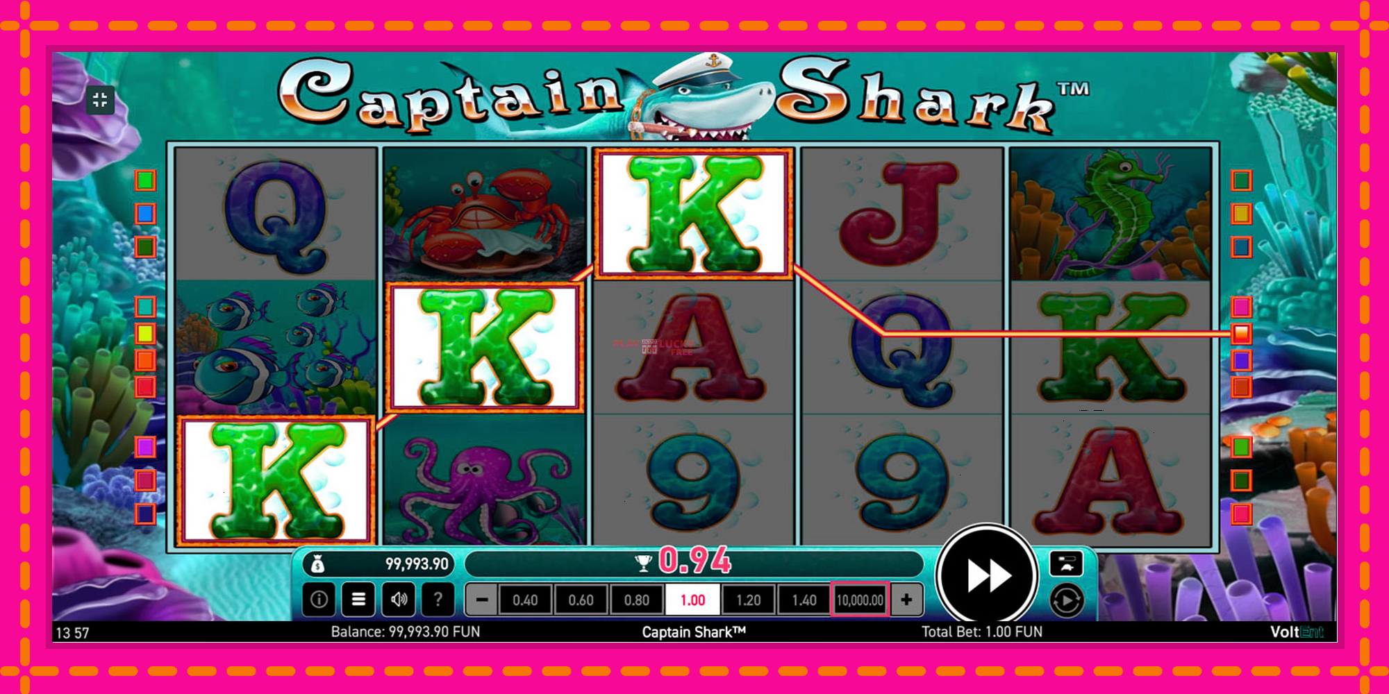 Безплатна игра в Captain Shark без регистрация, картина 9