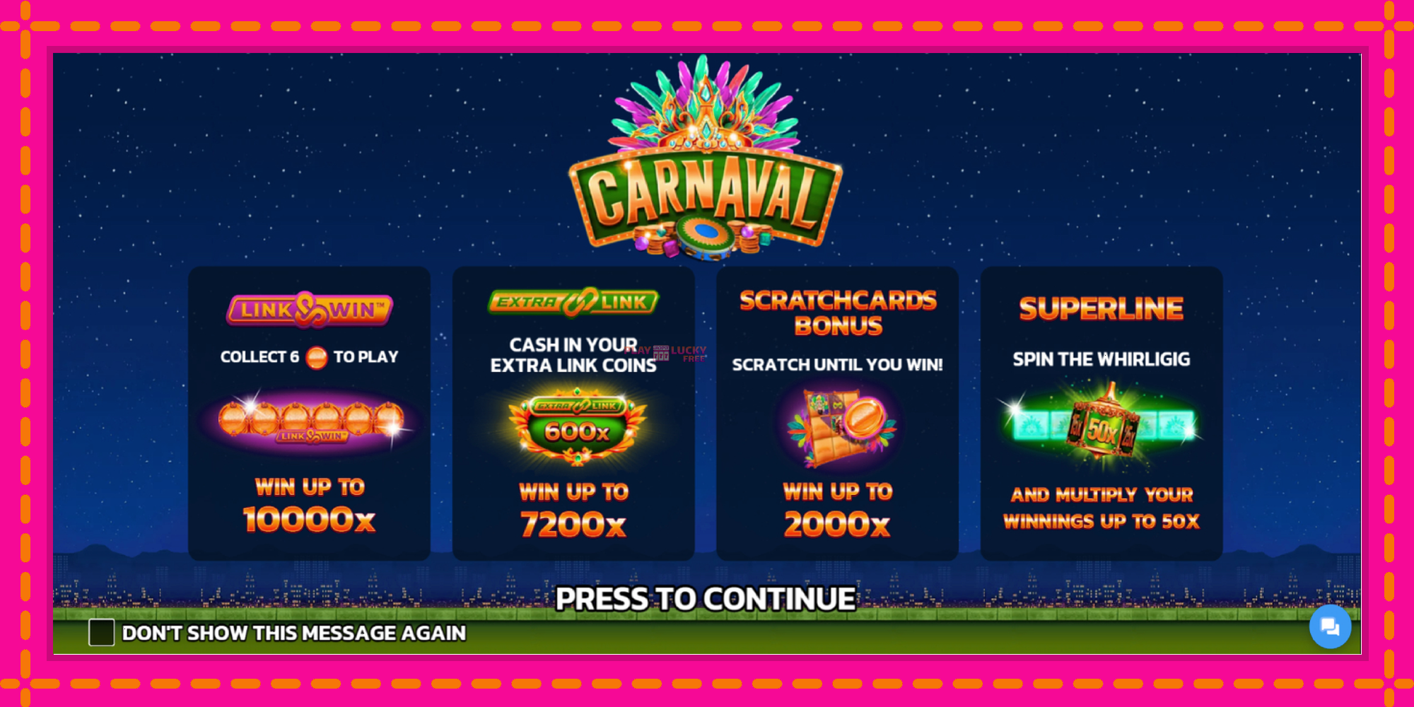 Безплатна игра в Carnaval Link&Win без регистрация, картина 1