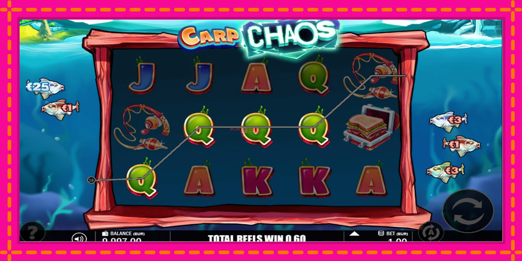 Безплатна игра в Carp Chaos без регистрация, картина 2