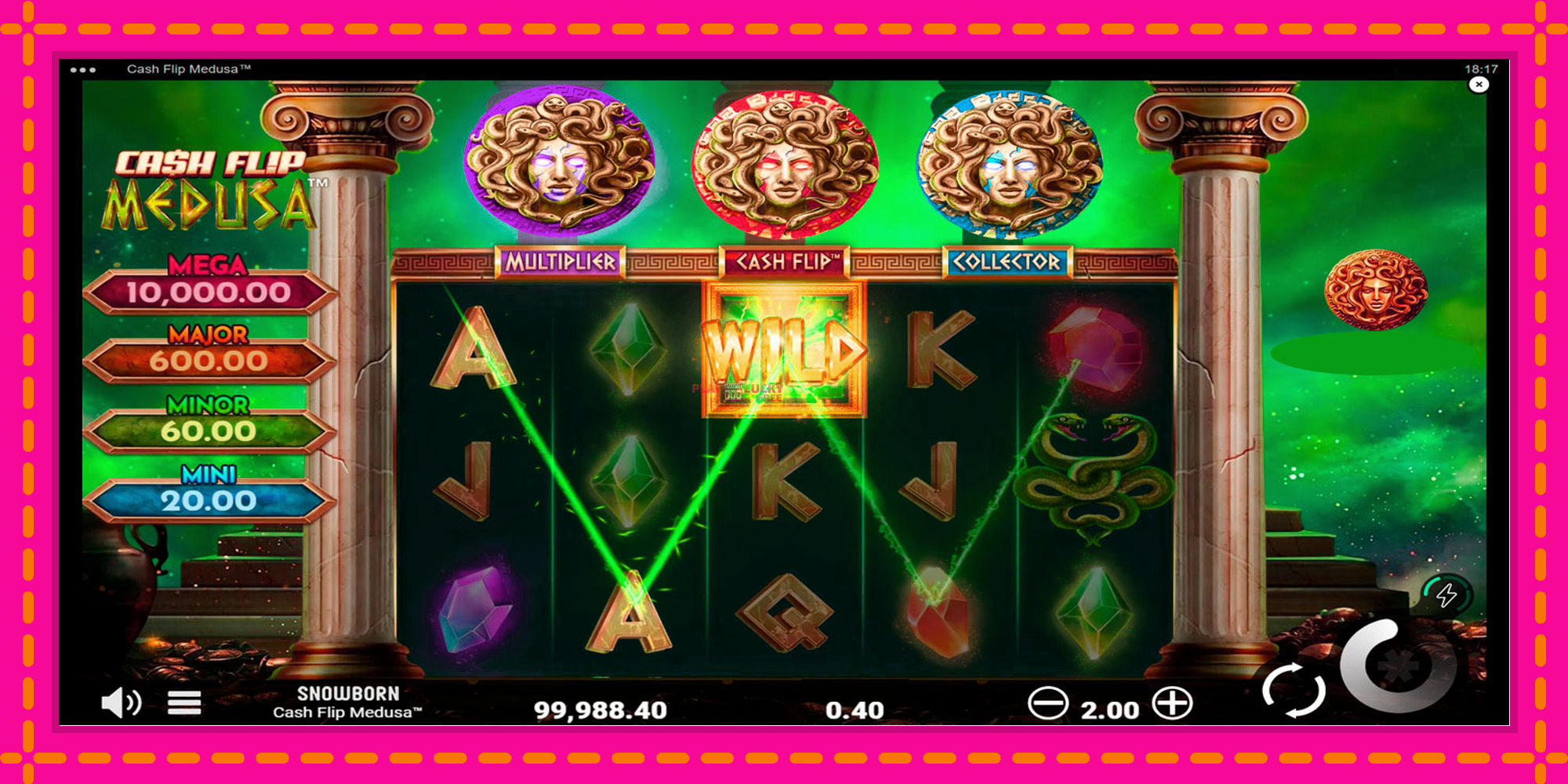 Безплатна игра в Cash Flip Medusa без регистрация, картина 2