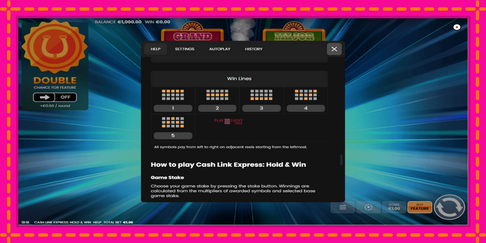 Безплатна игра в Cash Link Express: Hold & Win без регистрация, картина 7