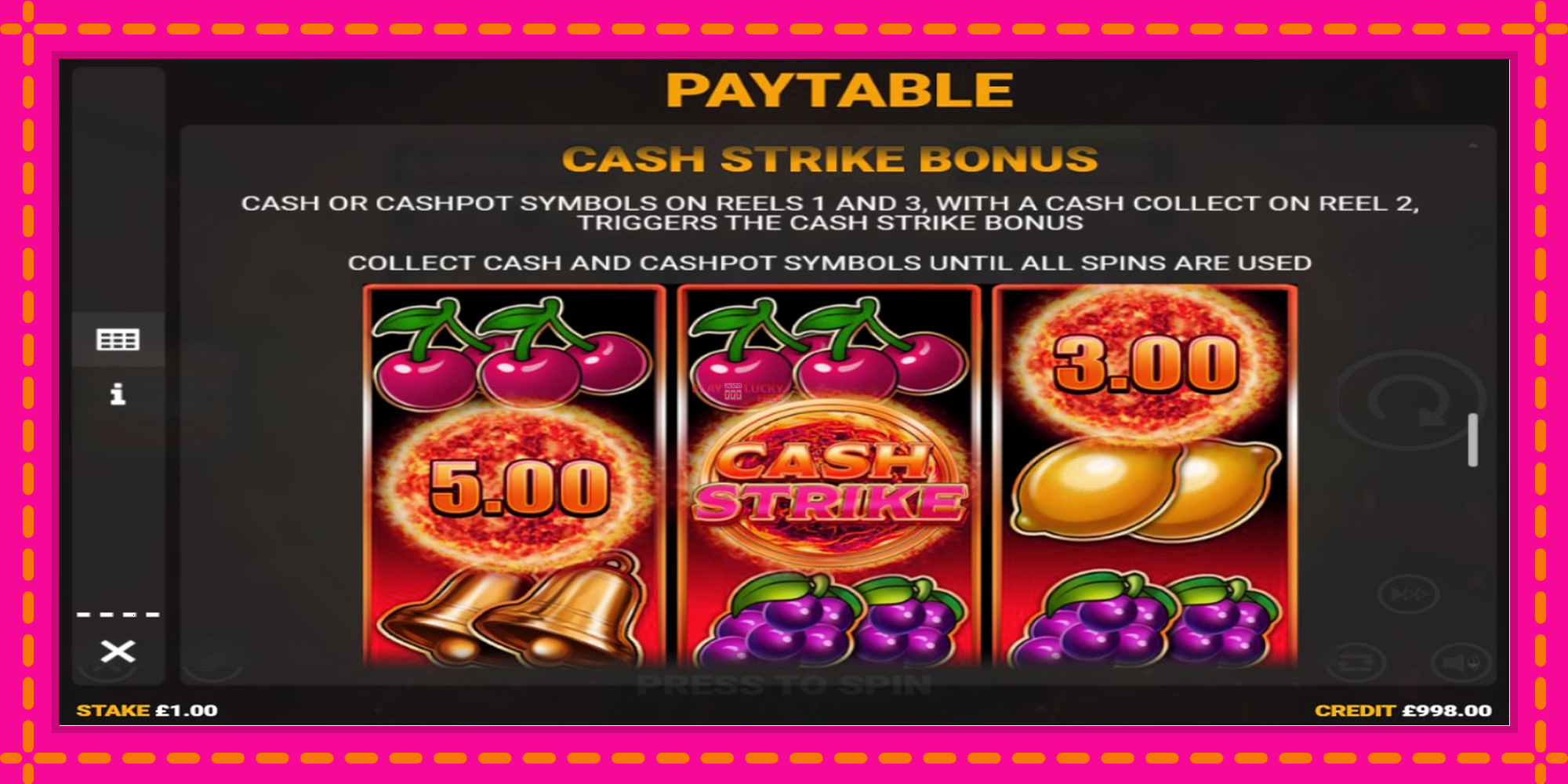 Безплатна игра в Cash Strike Hotstepper без регистрация, картина 6