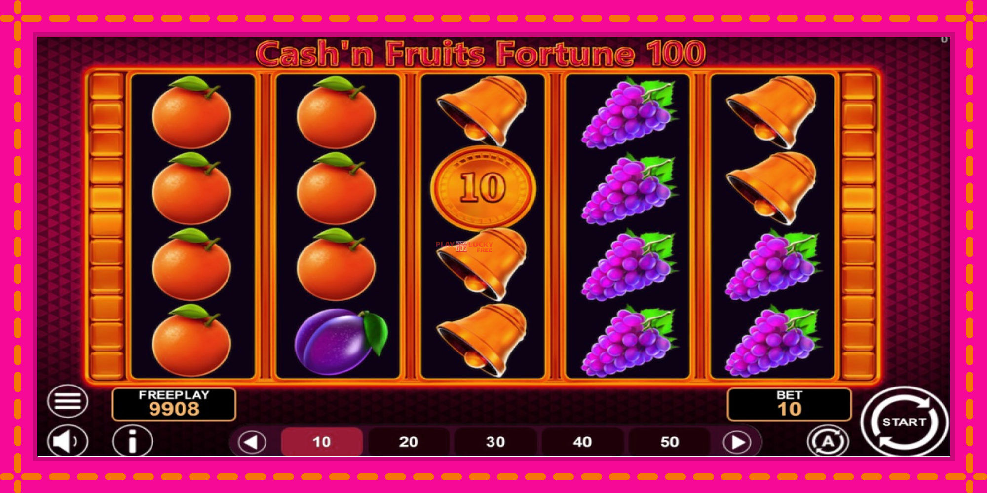 Безплатна игра в Cashn Fruits Fortune 100 без регистрация, картина 3