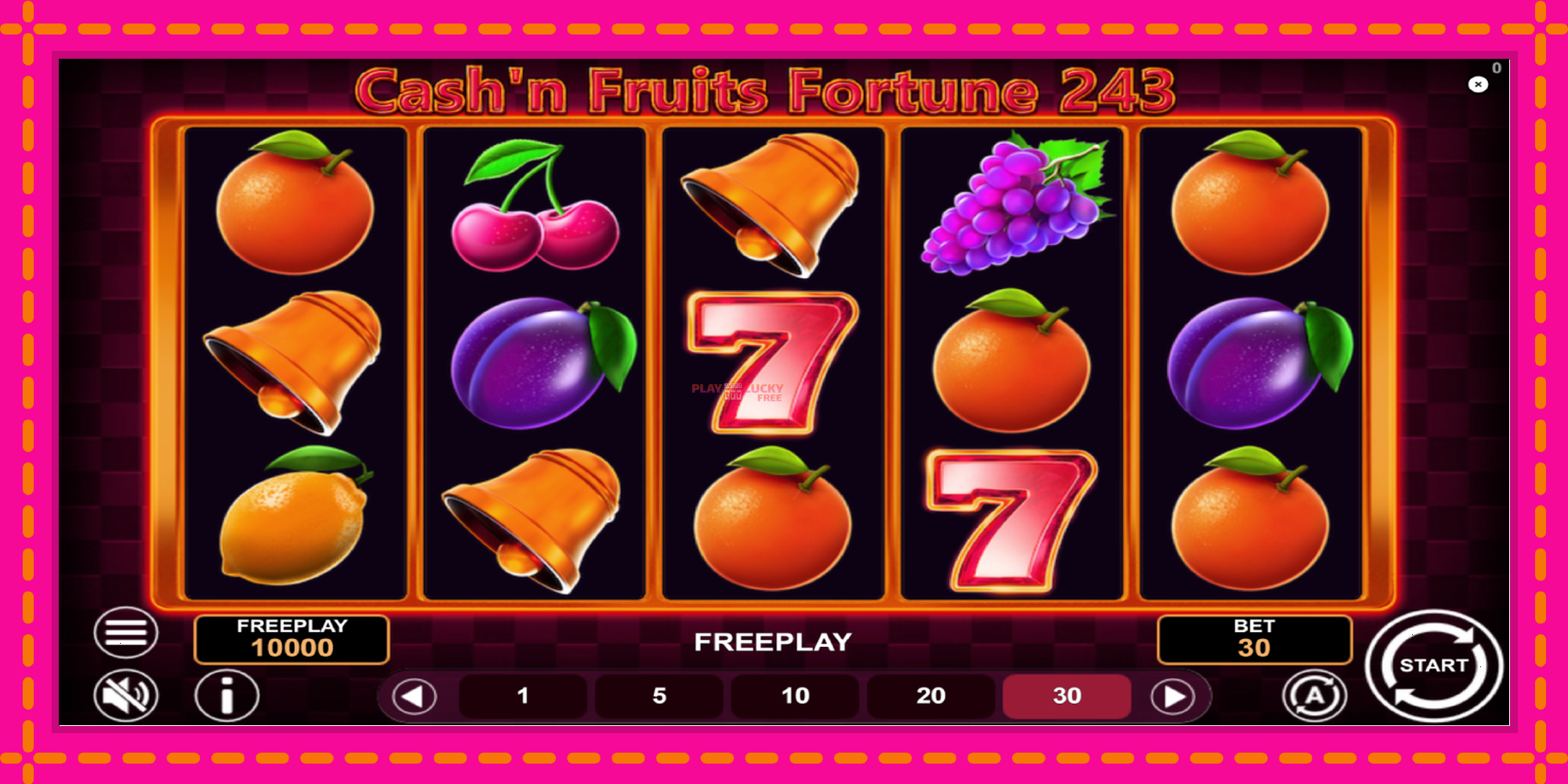 Безплатна игра в Cashn Fruits Fortune 243 без регистрация, картина 2