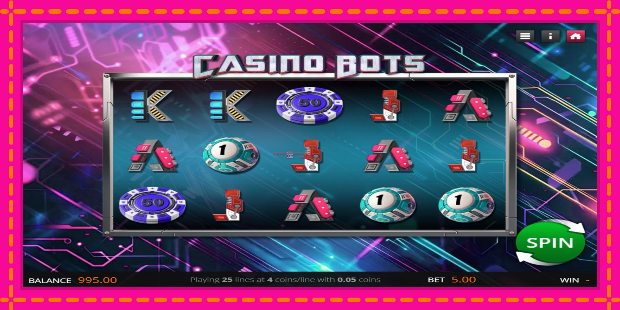 Безплатна игра в Casino Bots без регистрация, картина 1