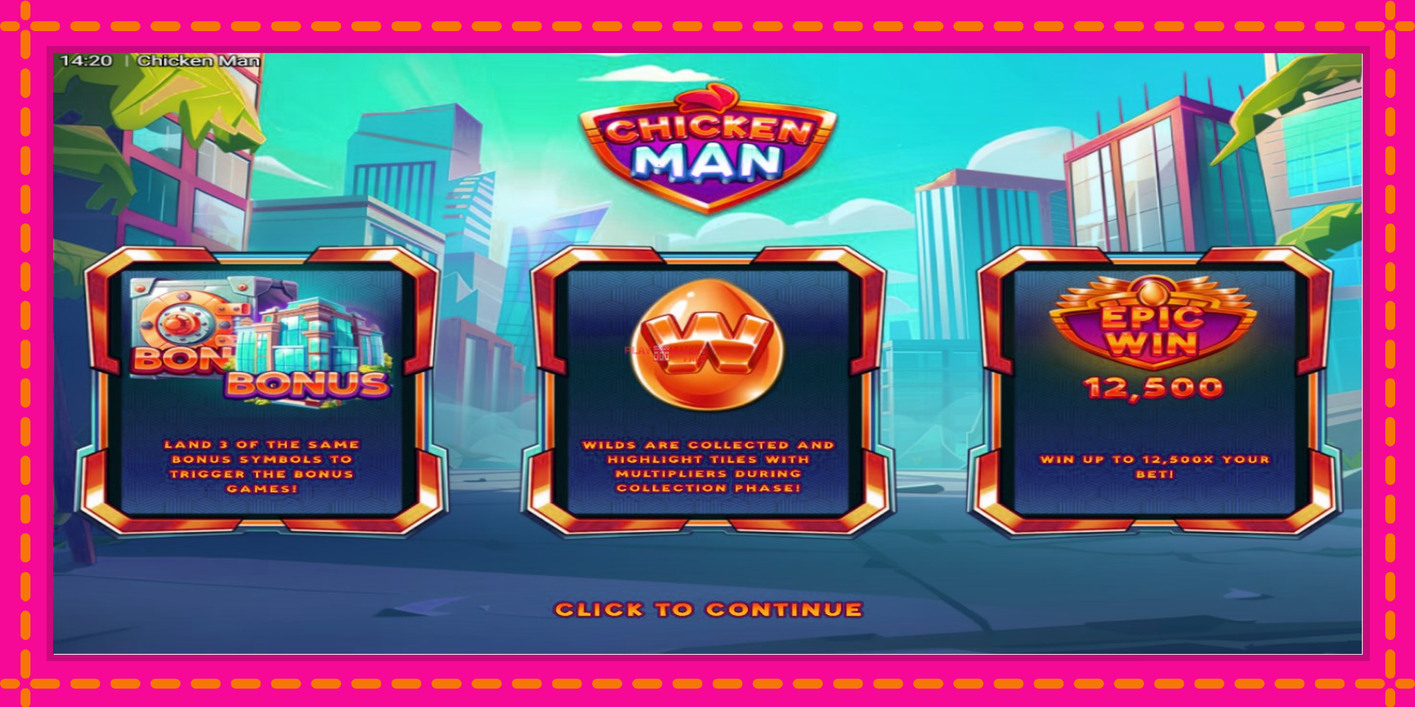 Безплатна игра в Chicken Man без регистрация, картина 1