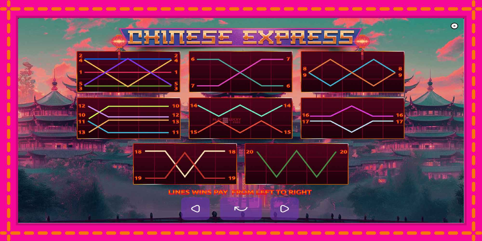 Безплатна игра в Chinese Express без регистрация, картина 7