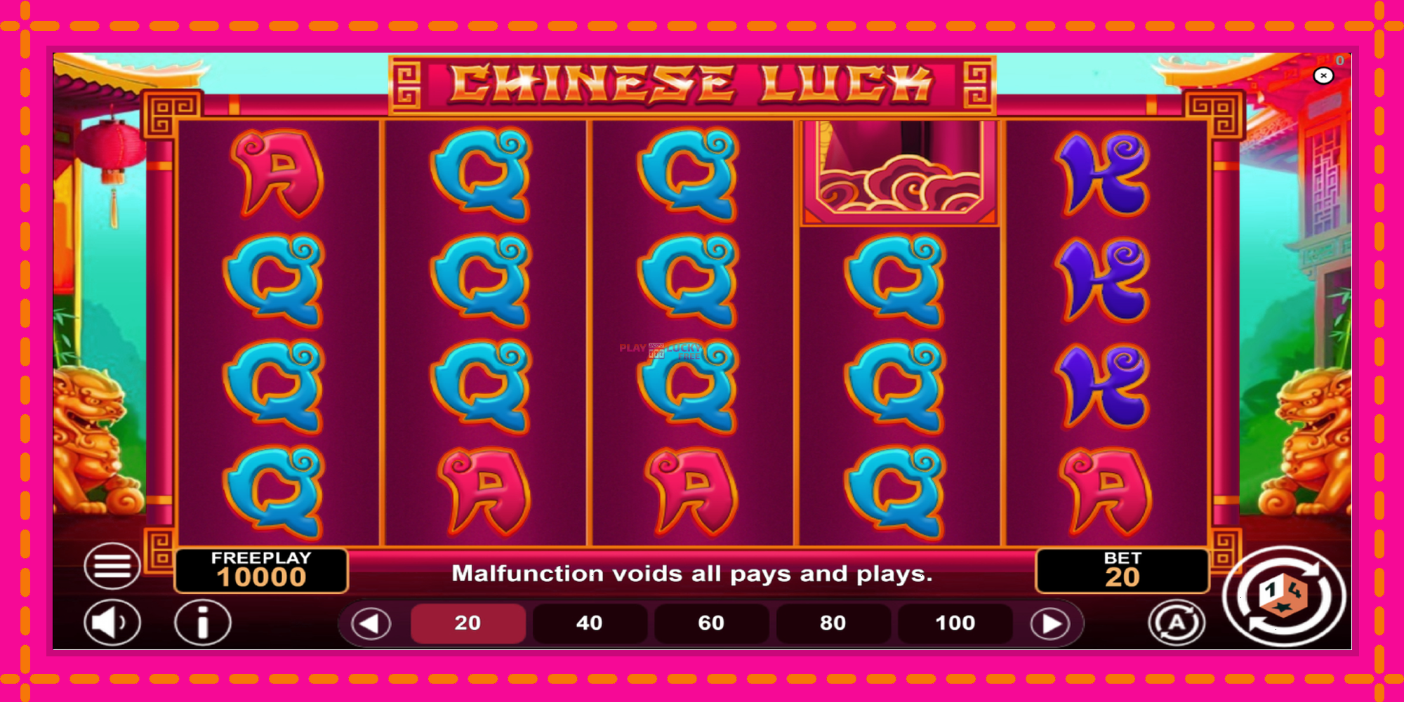 Безплатна игра в Chinese Luck без регистрация, картина 2