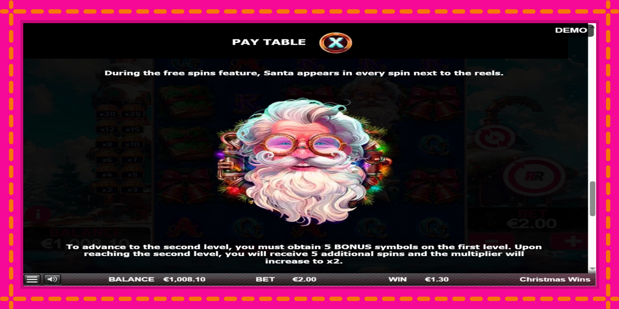 Безплатна игра в Christmas Wins без регистрация, картина 7