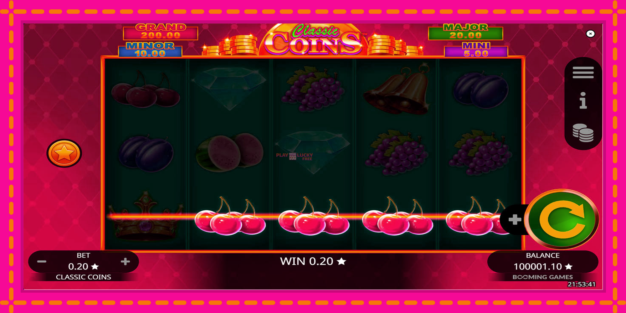 Безплатна игра в Classic Coins без регистрация, картина 4