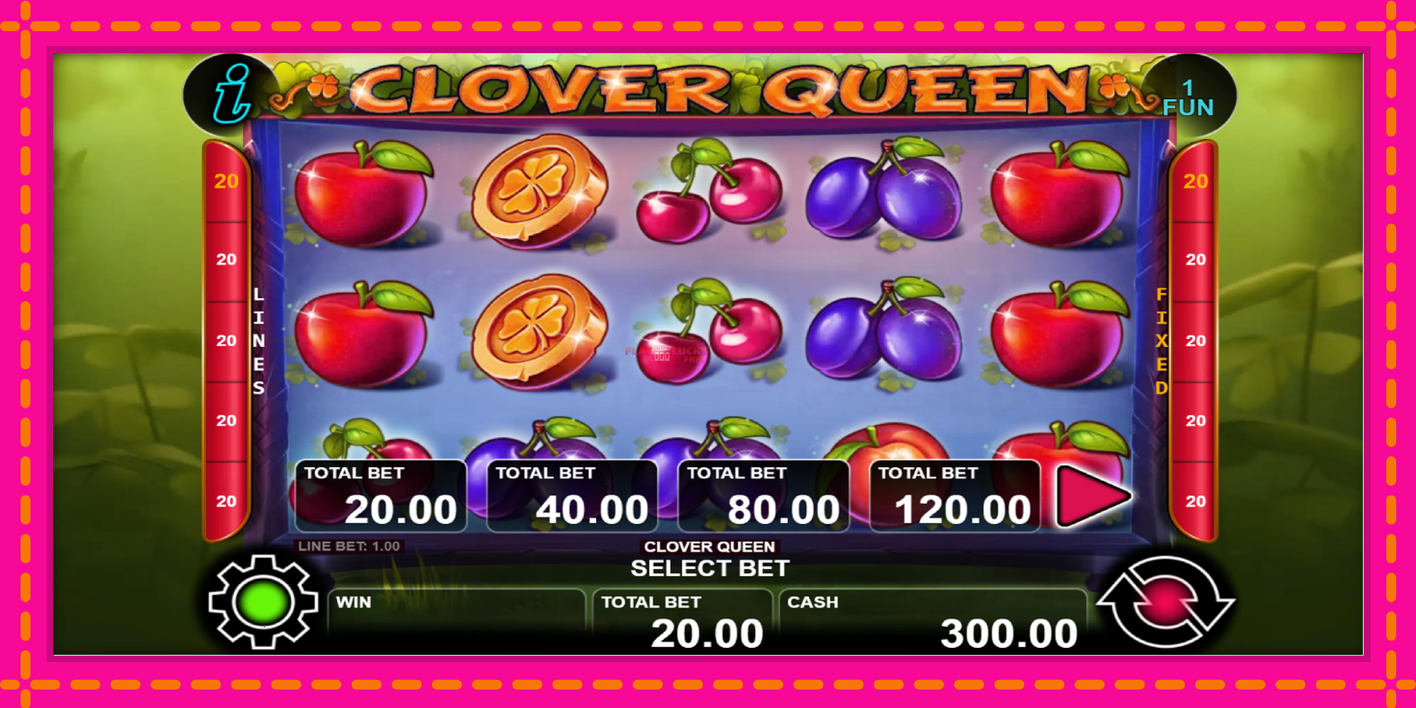 Безплатна игра в Clover Queen без регистрация, картина 1