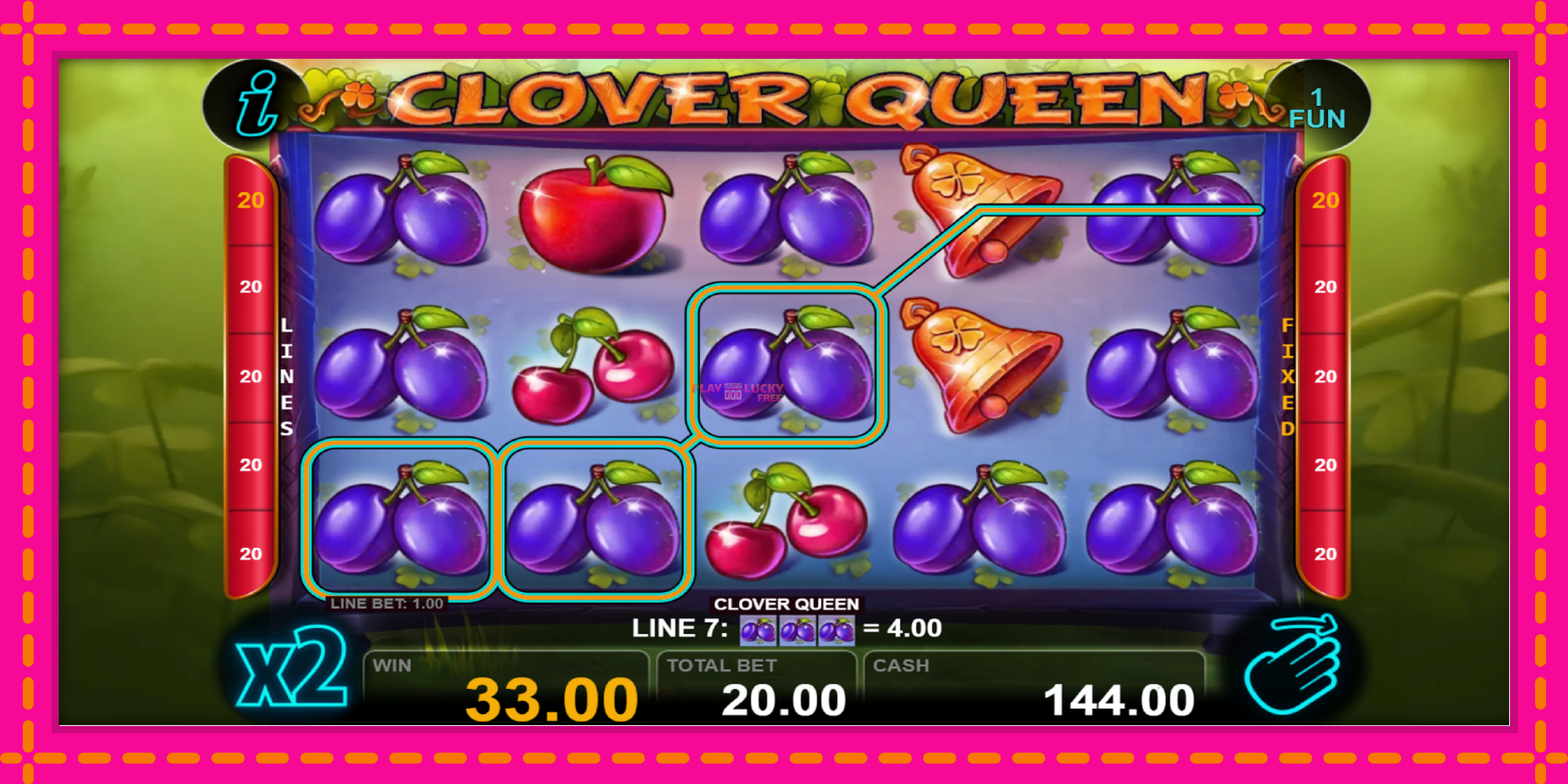 Безплатна игра в Clover Queen без регистрация, картина 4