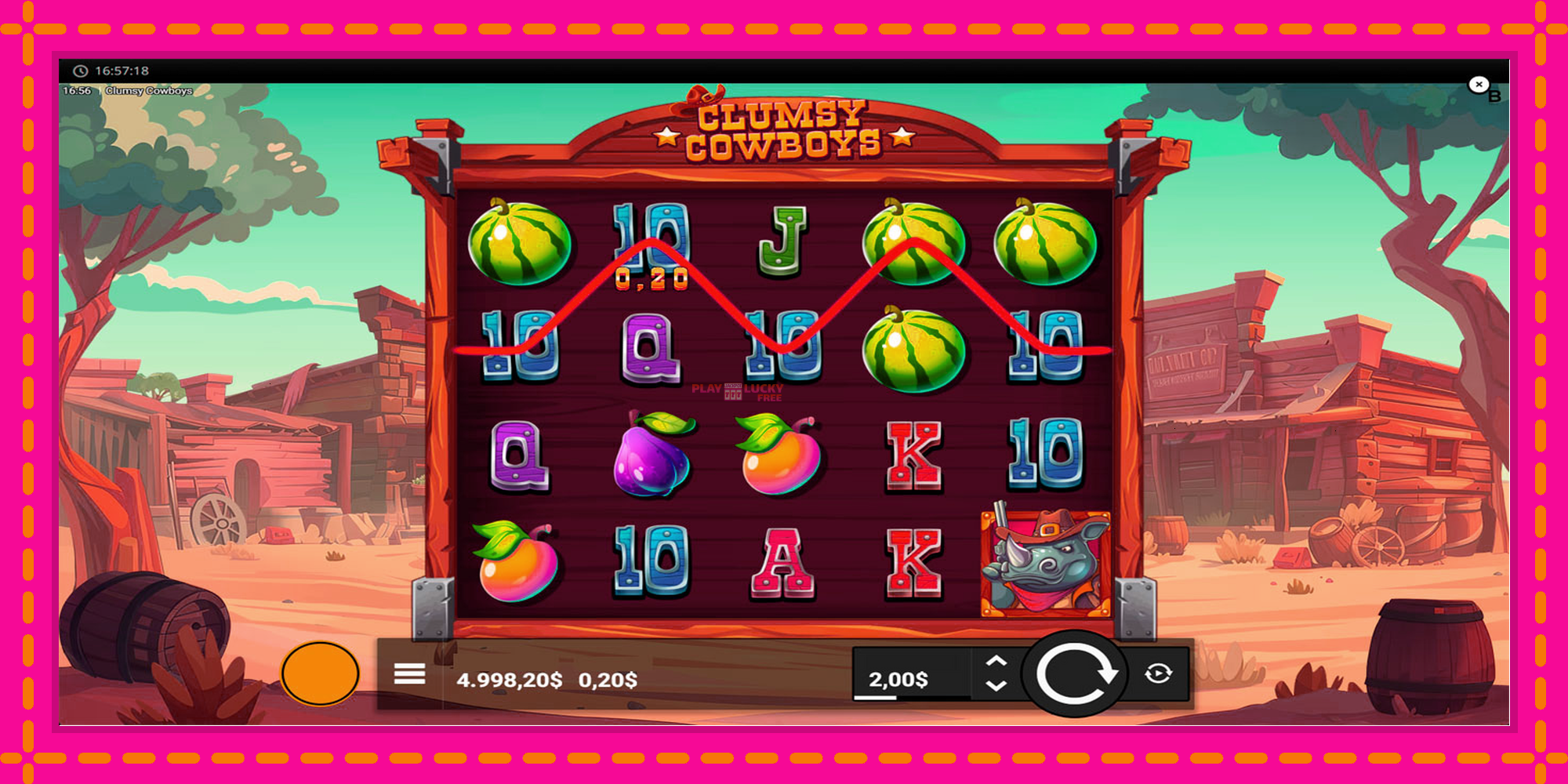 Безплатна игра в Clumsy Cowboys без регистрация, картина 2