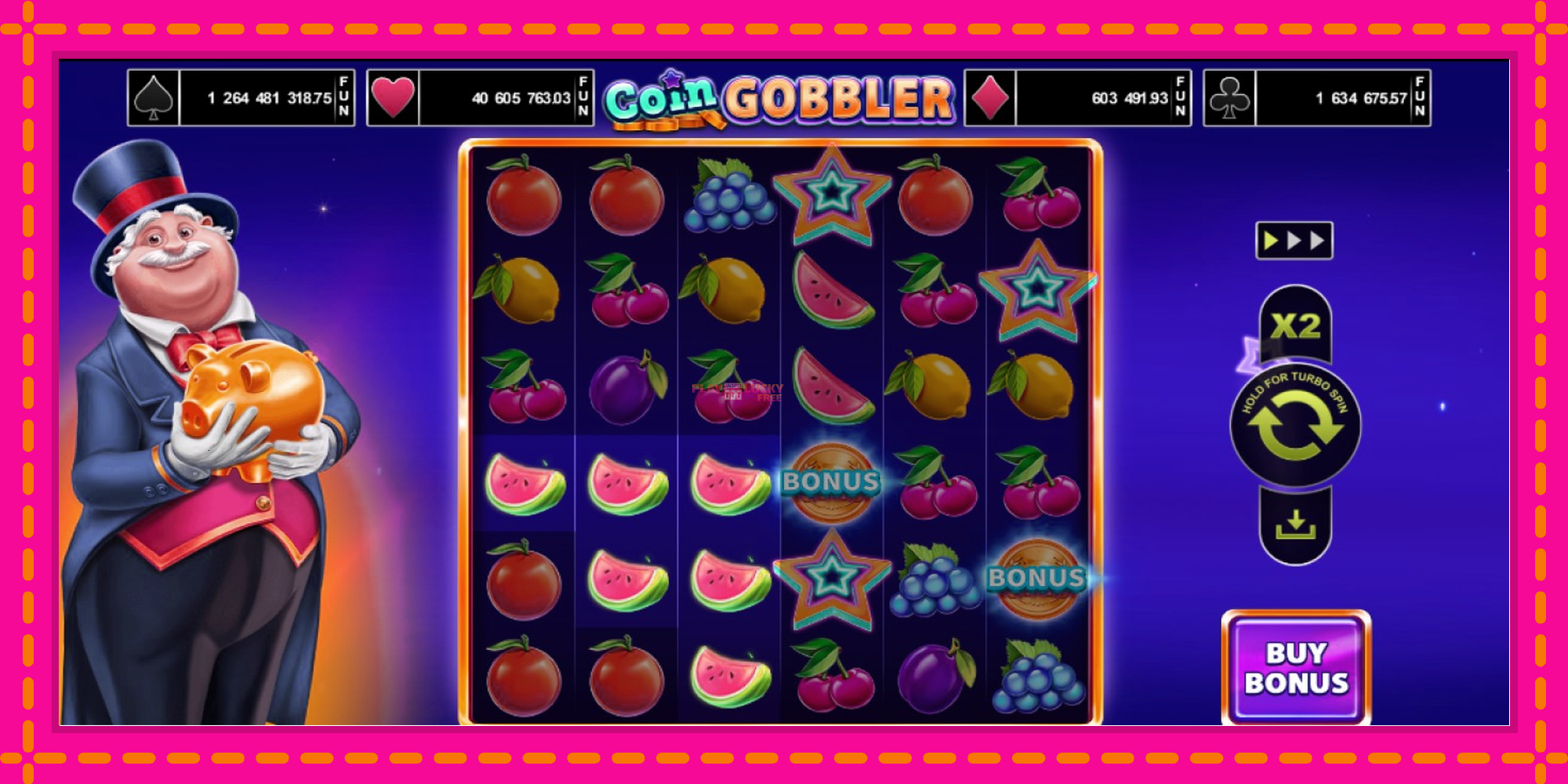 Безплатна игра в Coin Gobbler без регистрация, картина 2