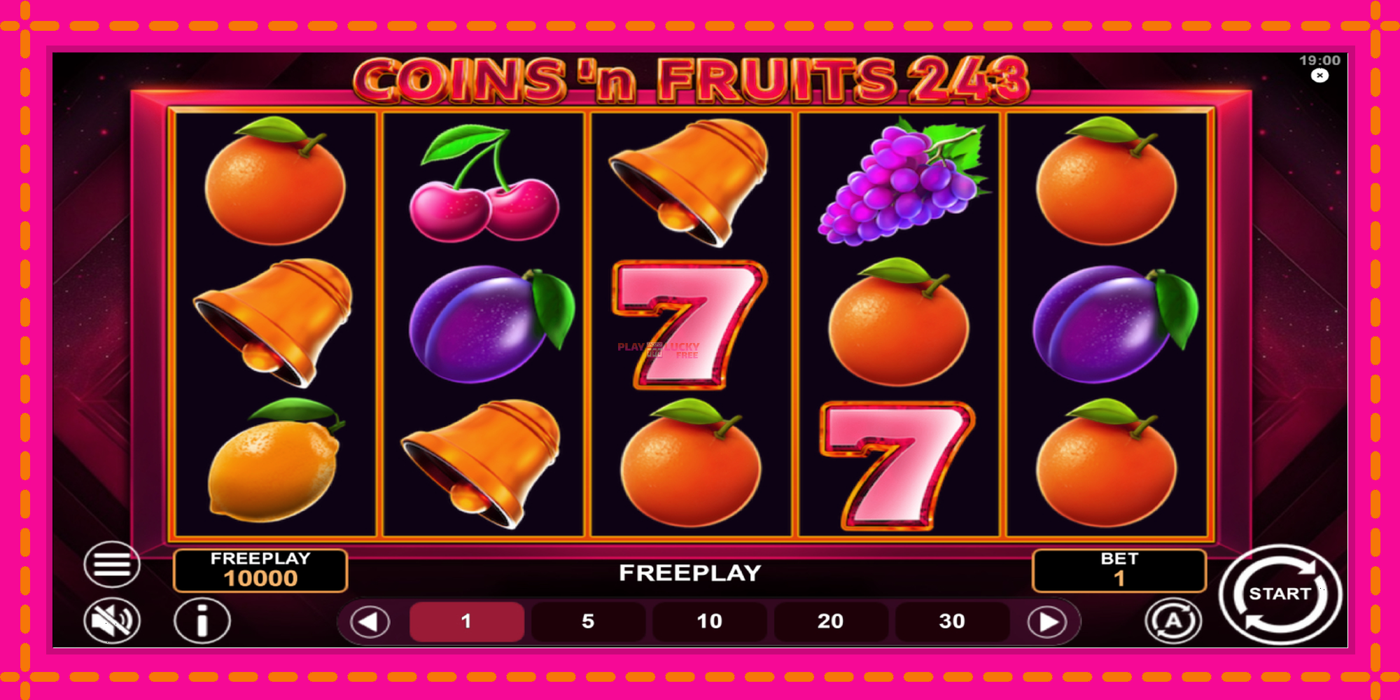 Безплатна игра в Coinsn Fruits 243 без регистрация, картина 2