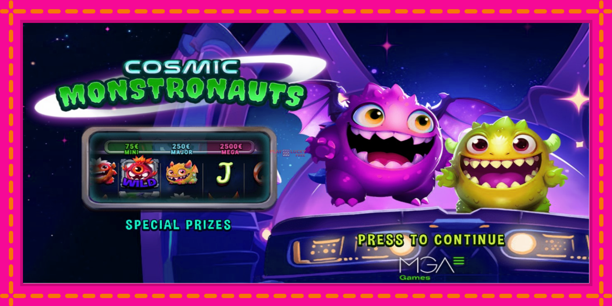 Безплатна игра в Cosmic Monstronauts без регистрация, картина 1