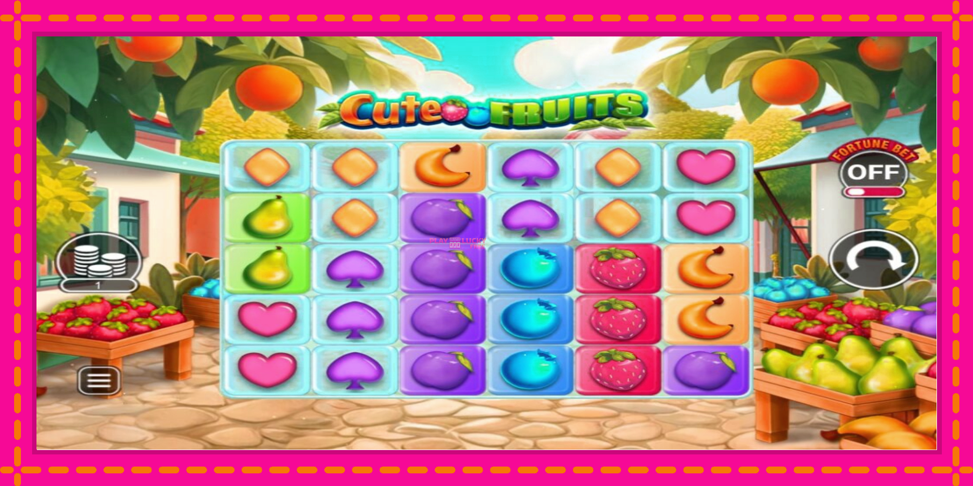 Безплатна игра в Cute Fruits без регистрация, картина 1