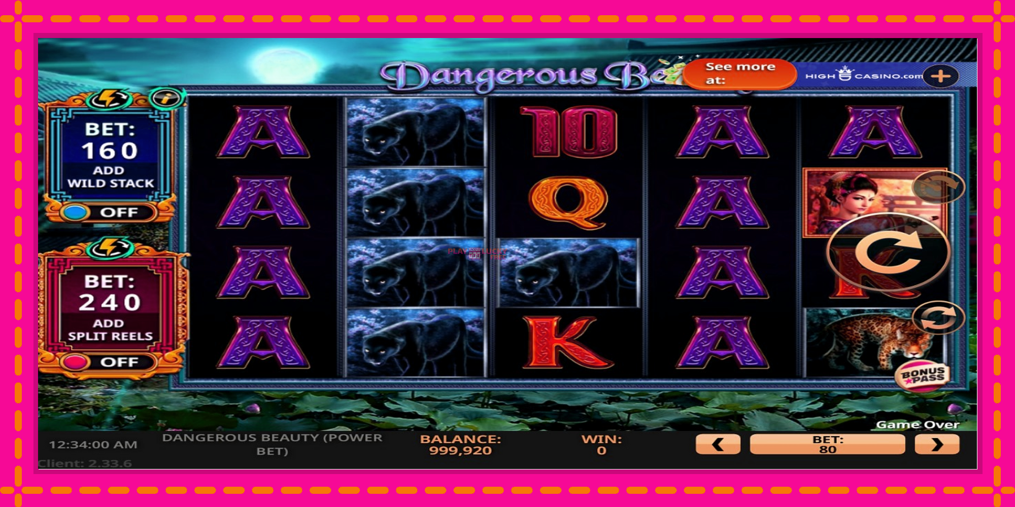 Безплатна игра в Dangerous Beauty Power Bet без регистрация, картина 2