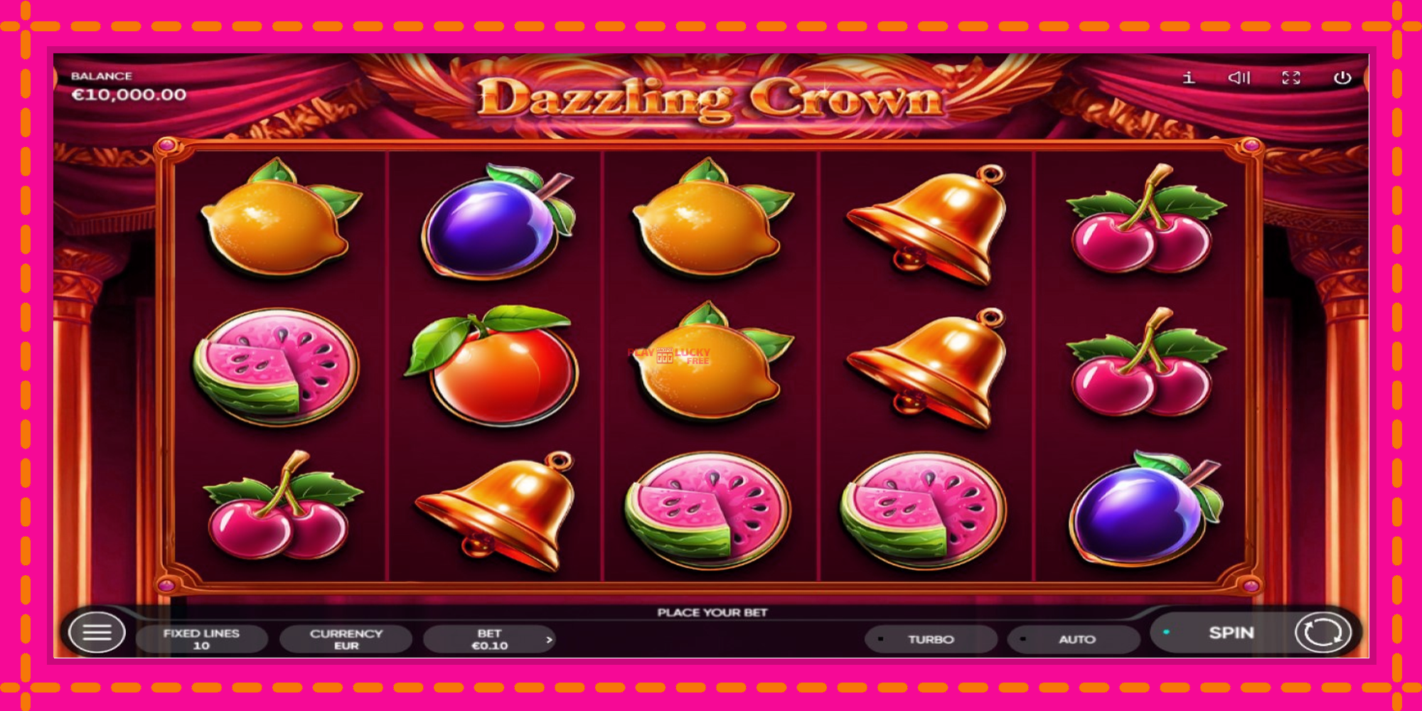 Безплатна игра в Dazzling Crown без регистрация, картина 1