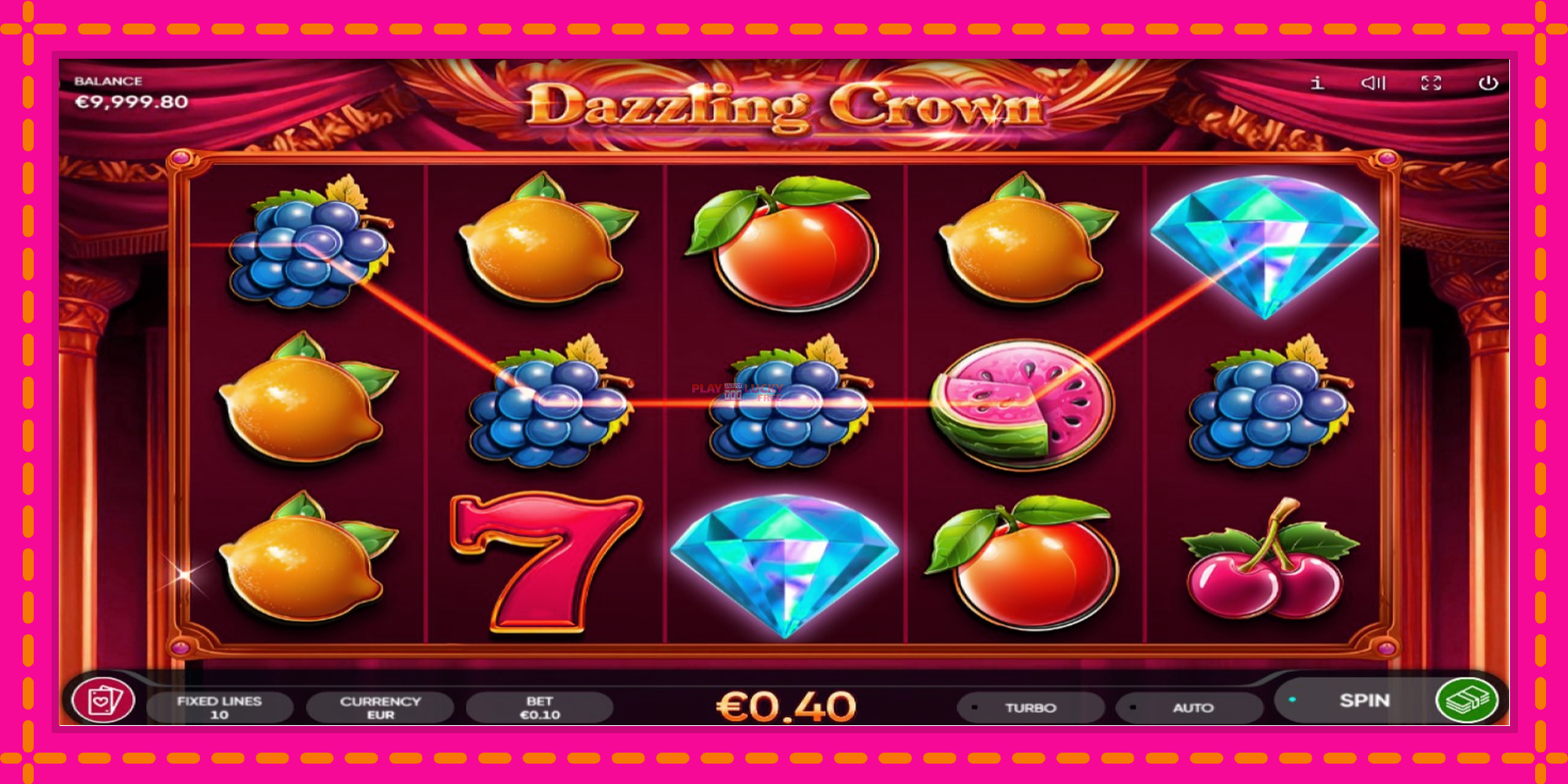 Безплатна игра в Dazzling Crown без регистрация, картина 2