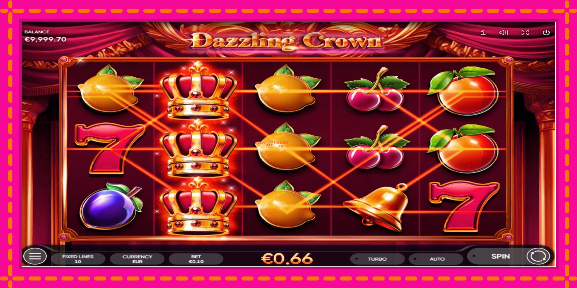 Безплатна игра в Dazzling Crown без регистрация, картина 3