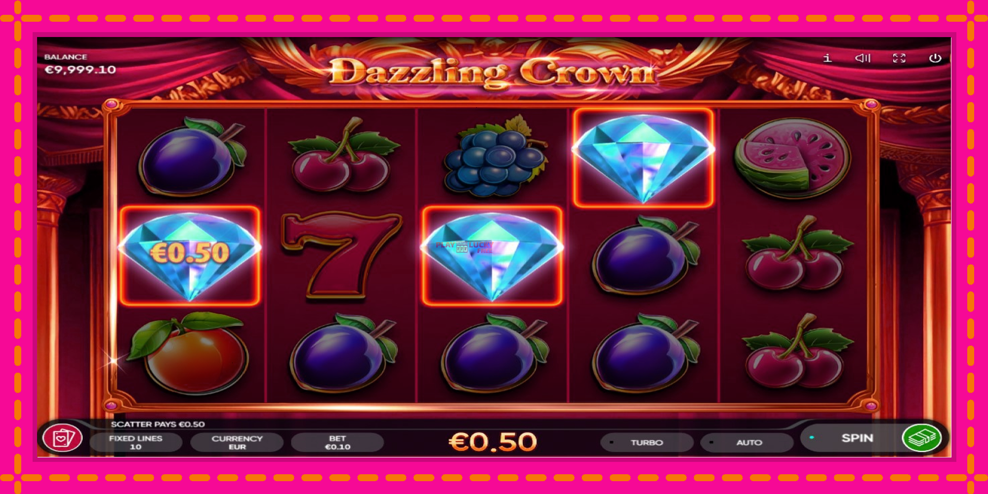 Безплатна игра в Dazzling Crown без регистрация, картина 4