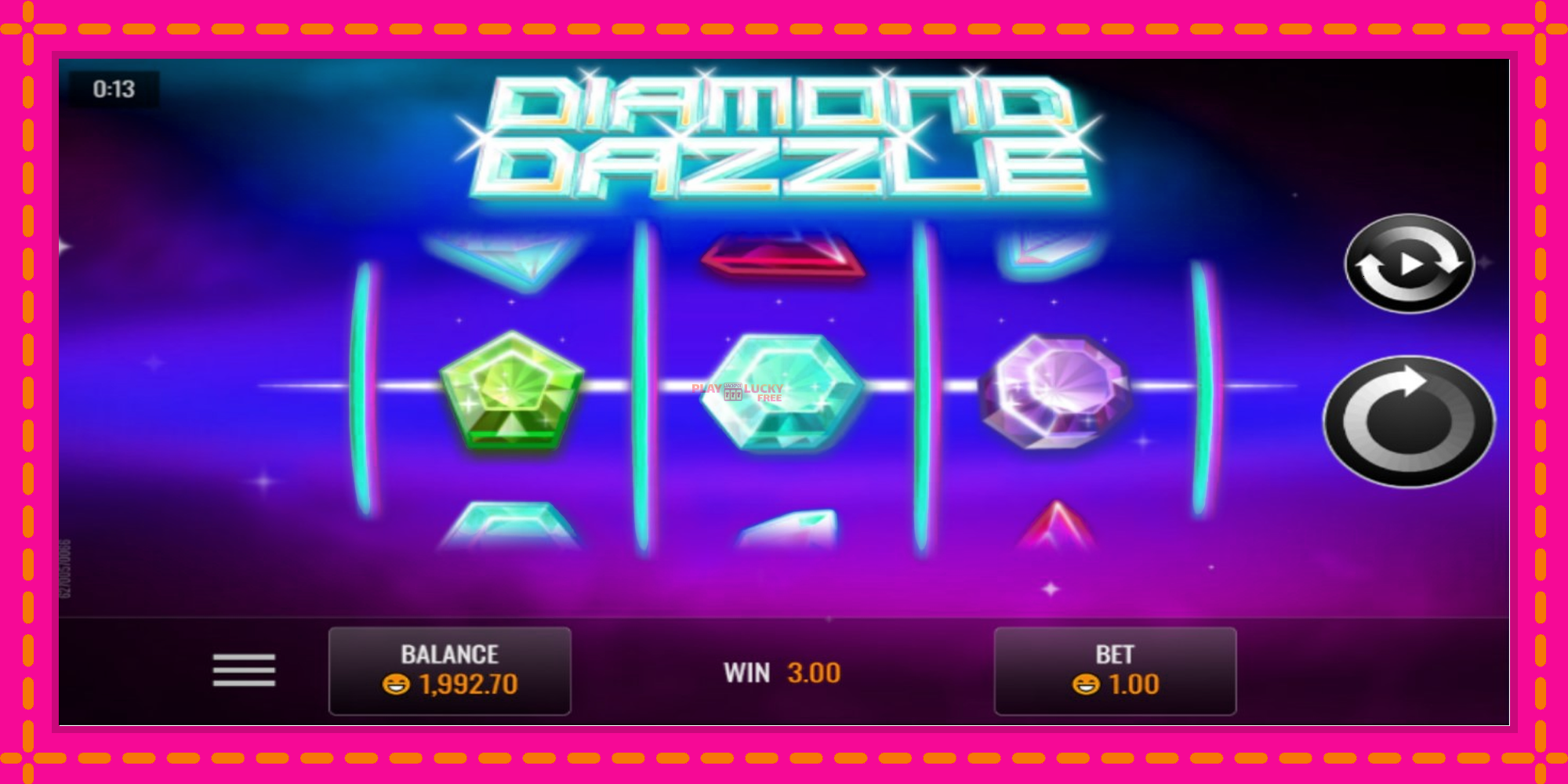 Безплатна игра в Diamond Dazzle без регистрация, картина 2