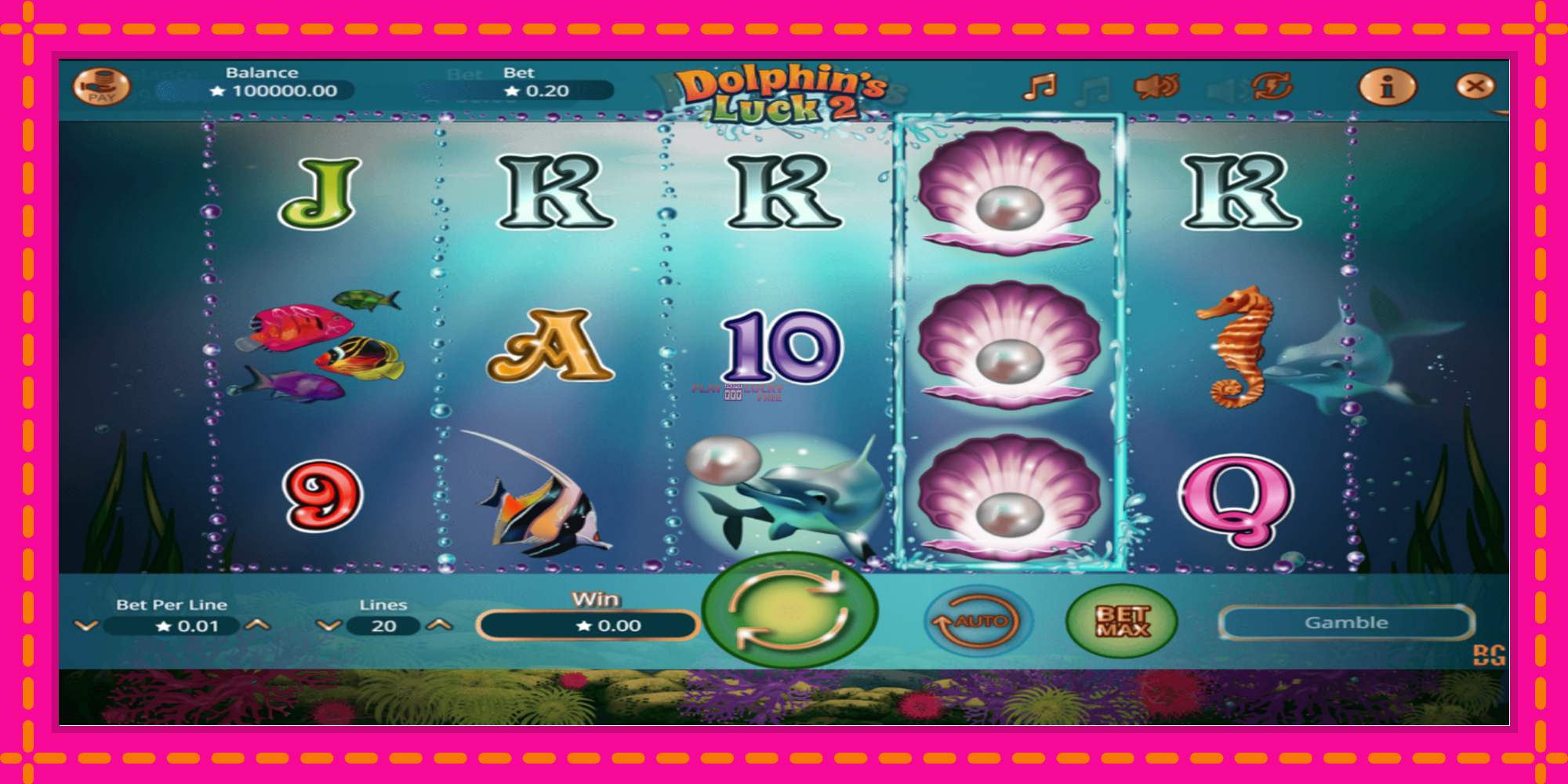 Безплатна игра в Dolphin’s Luck 2 без регистрация, картина 1