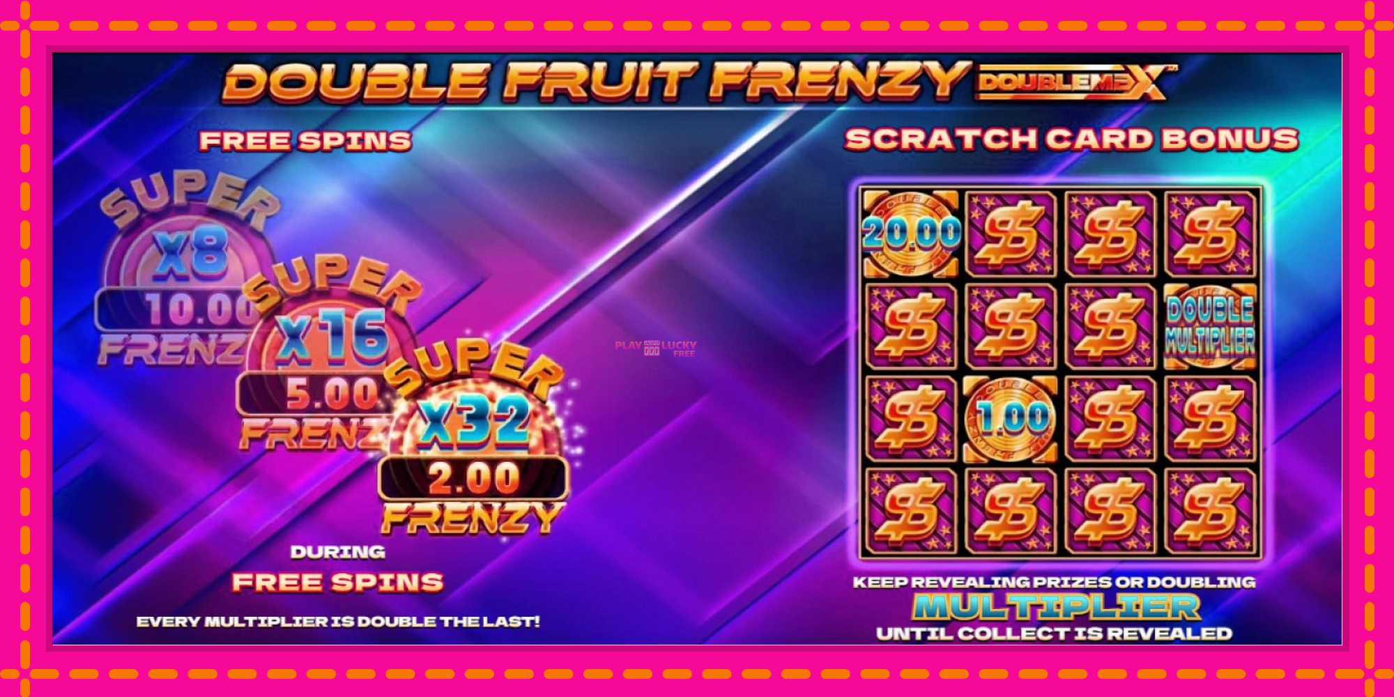 Безплатна игра в Double Fruit Frenzy DoubleMax без регистрация, картина 3