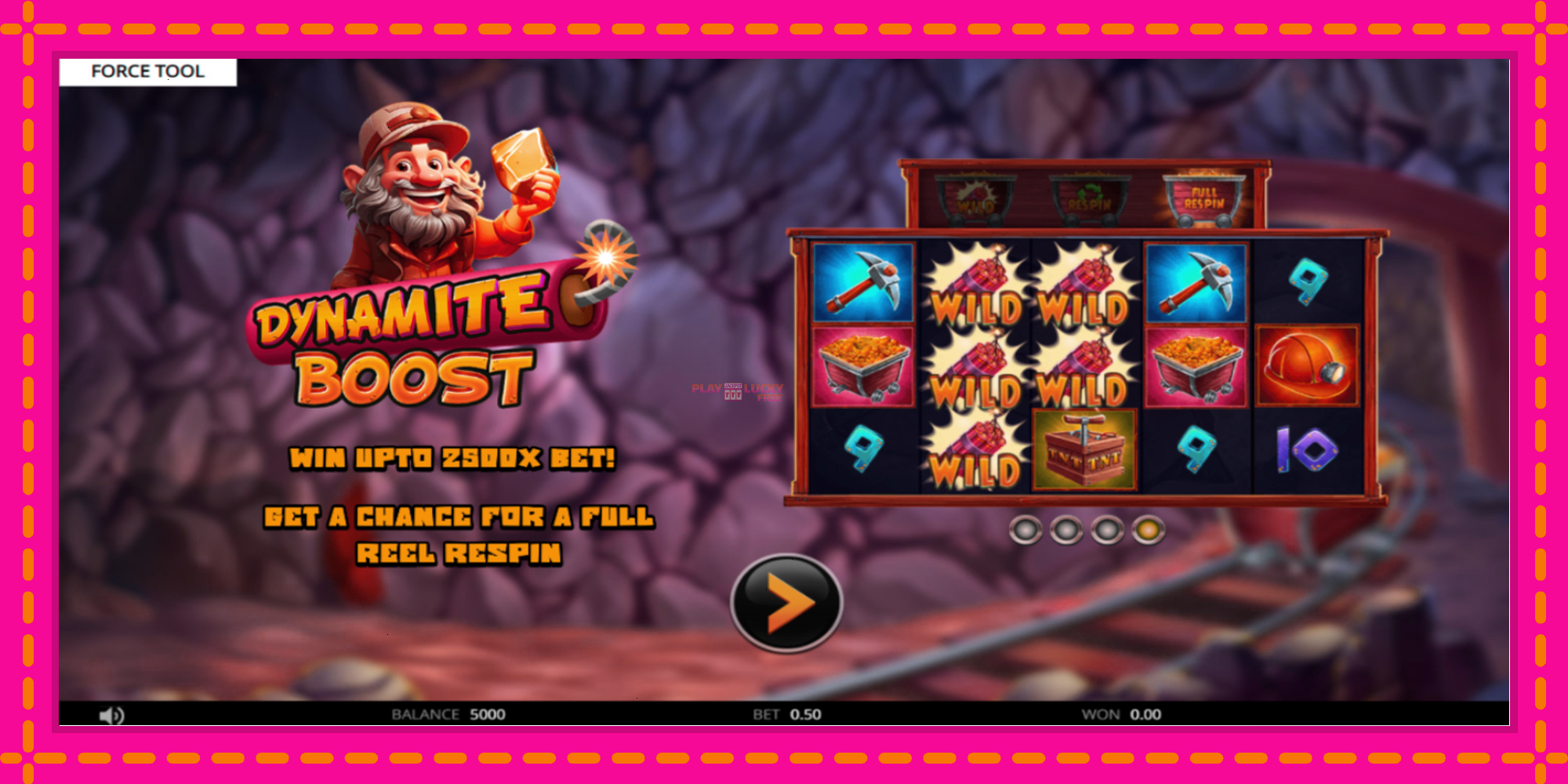 Безплатна игра в Dynamite Boost без регистрация, картина 1