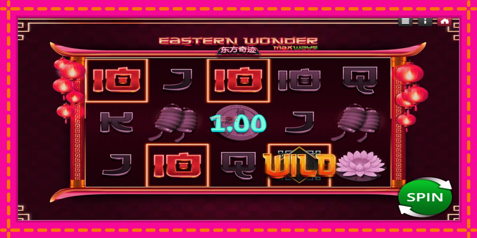 Безплатна игра в Eastern Wonder без регистрация, картина 2