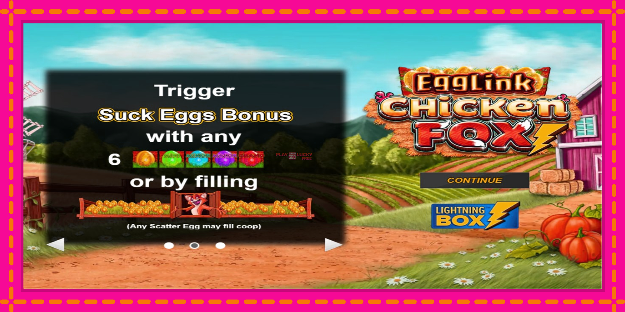 Безплатна игра в EggLink ChickenFox без регистрация, картина 1