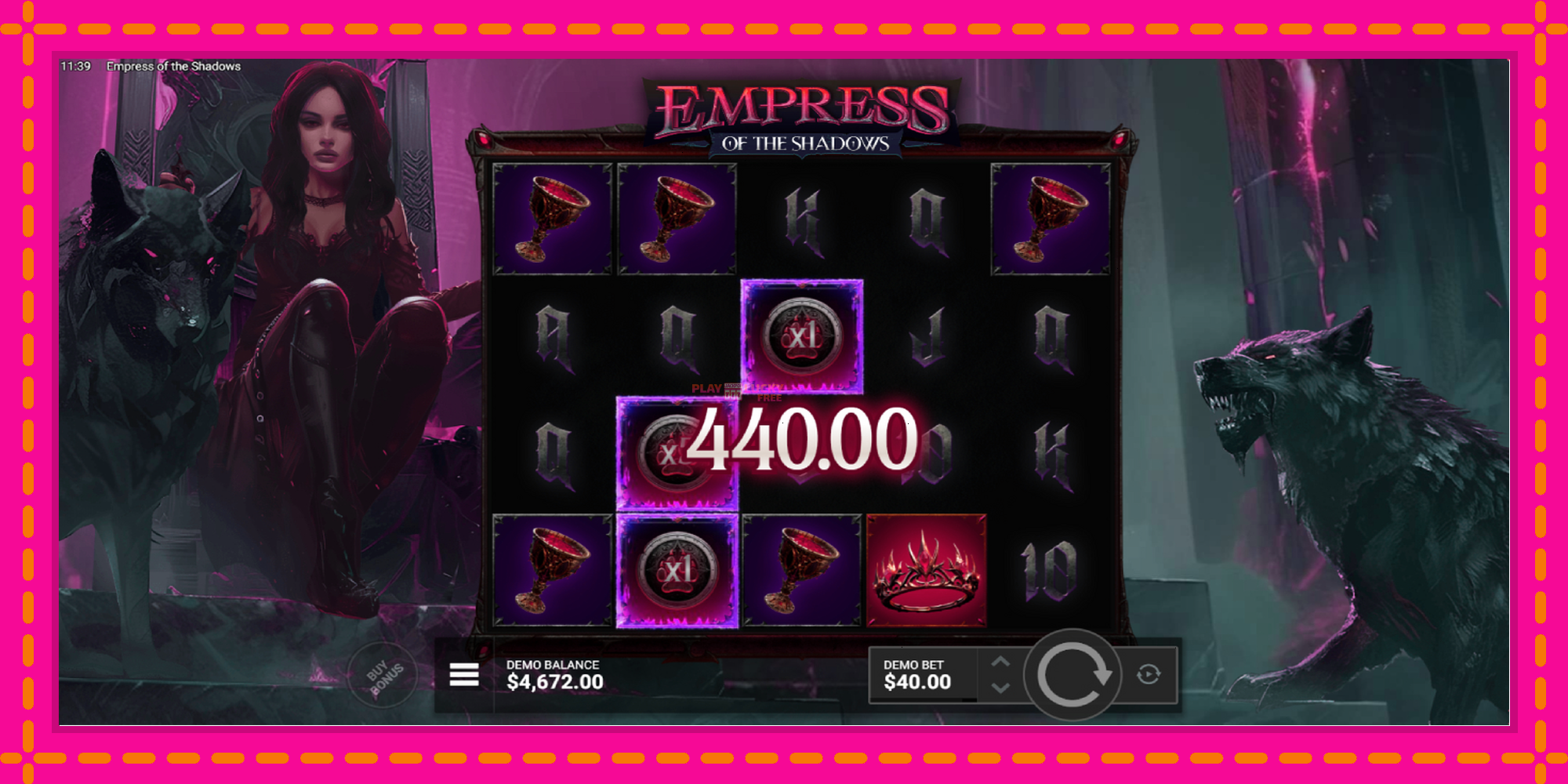 Безплатна игра в Empress of the Shadows без регистрация, картина 4