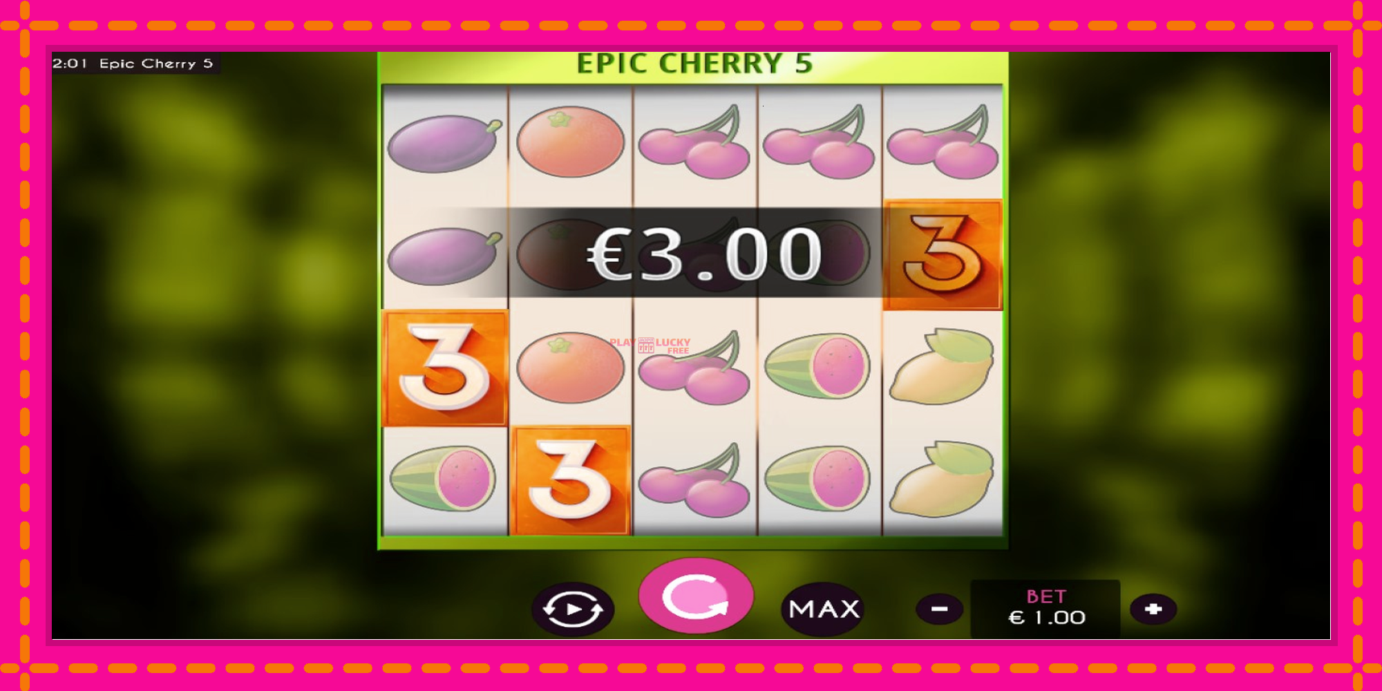 Безплатна игра в Epic Cherry 5 без регистрация, картина 3