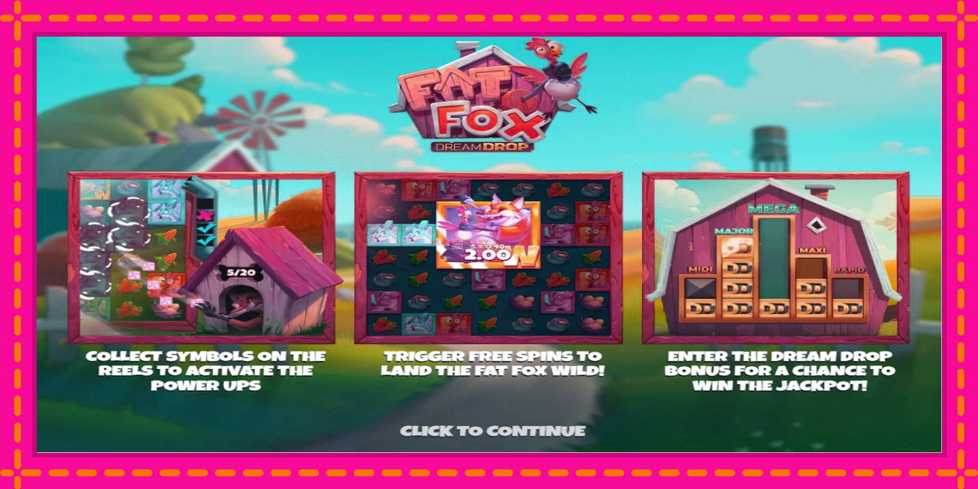 Безплатна игра в Fat Fox Dream Drop без регистрация, картина 3