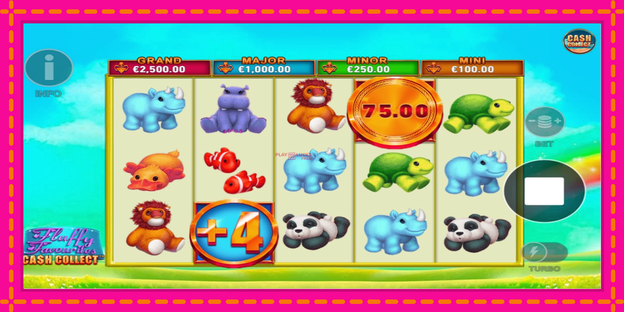 Безплатна игра в Fluffy Favourites Cash Collect без регистрация, картина 4