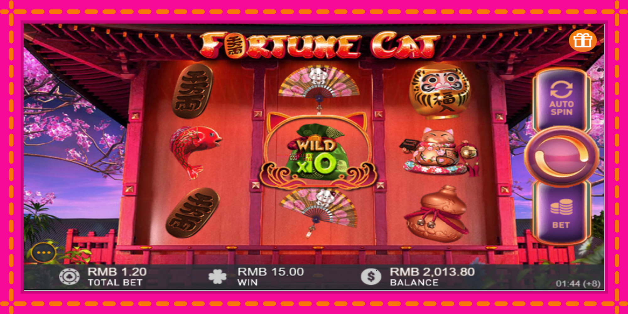 Безплатна игра в Fortune Cat без регистрация, картина 1