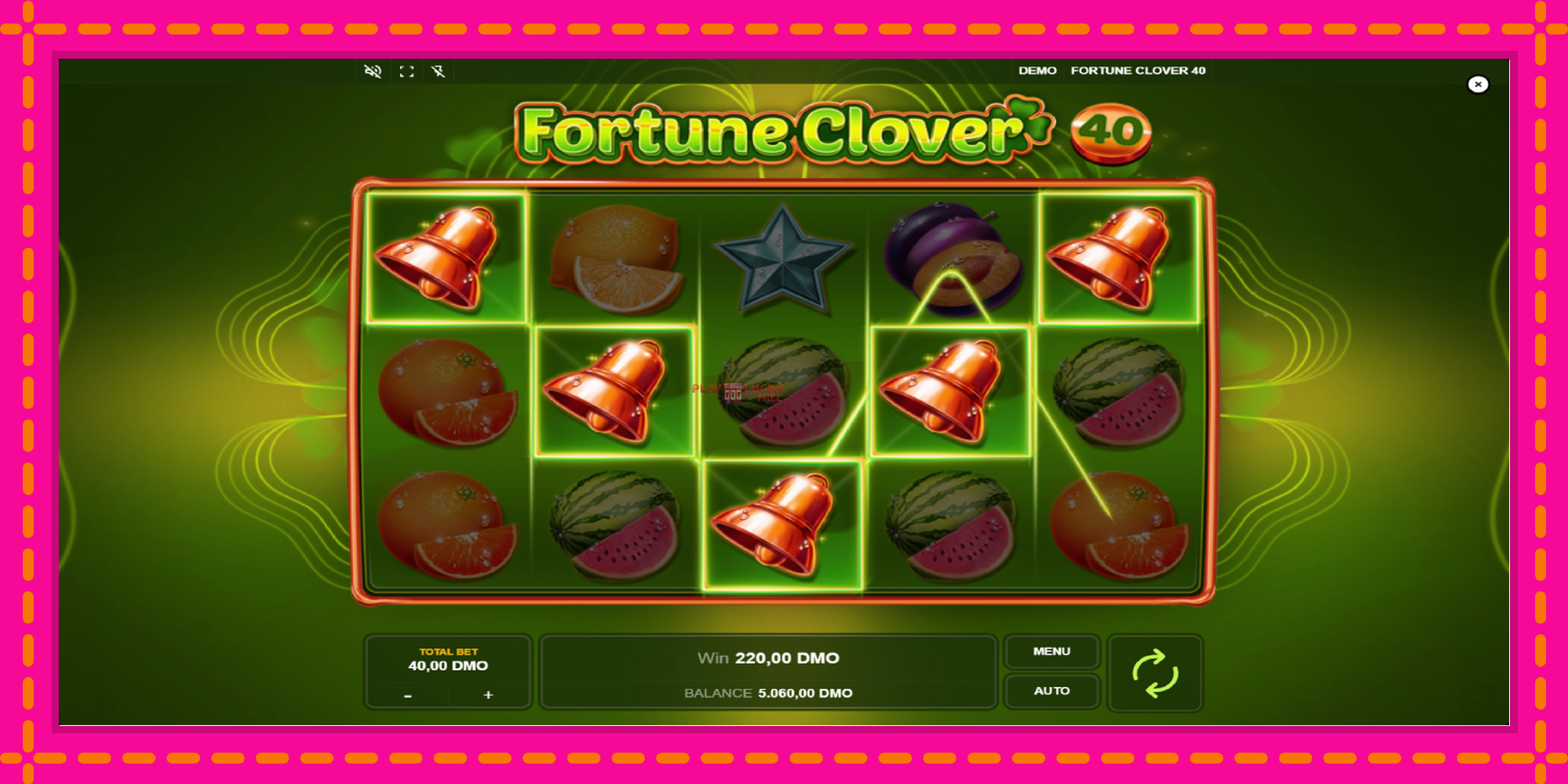 Безплатна игра в Fortune Clover 40 без регистрация, картина 2