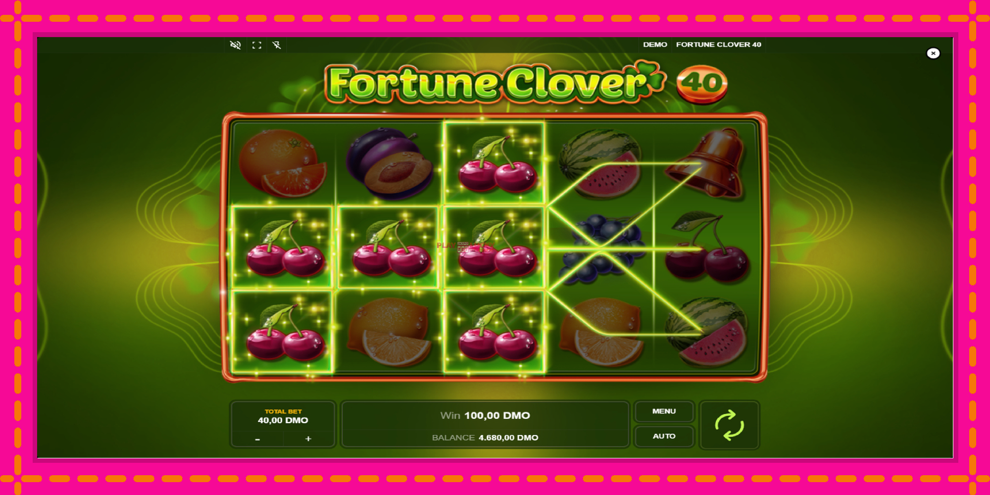 Безплатна игра в Fortune Clover 40 без регистрация, картина 4