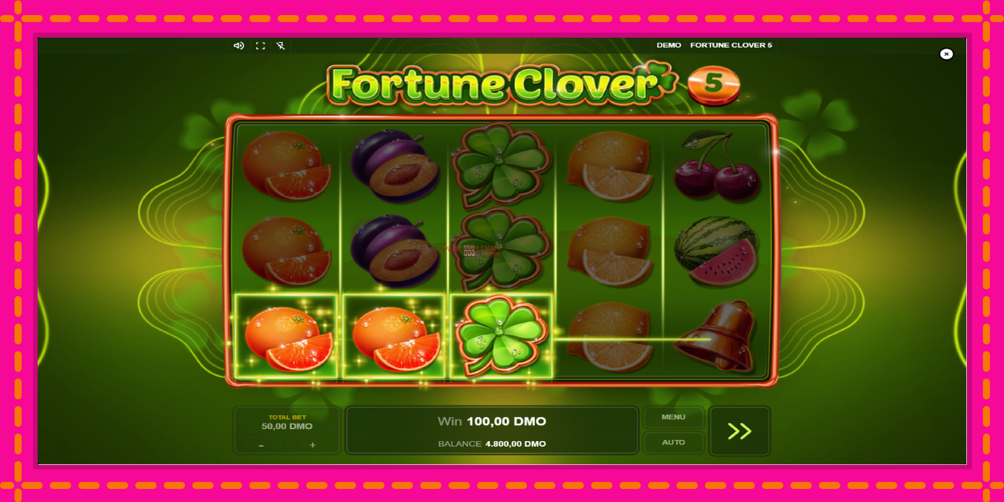 Безплатна игра в Fortune Clover 5 без регистрация, картина 2