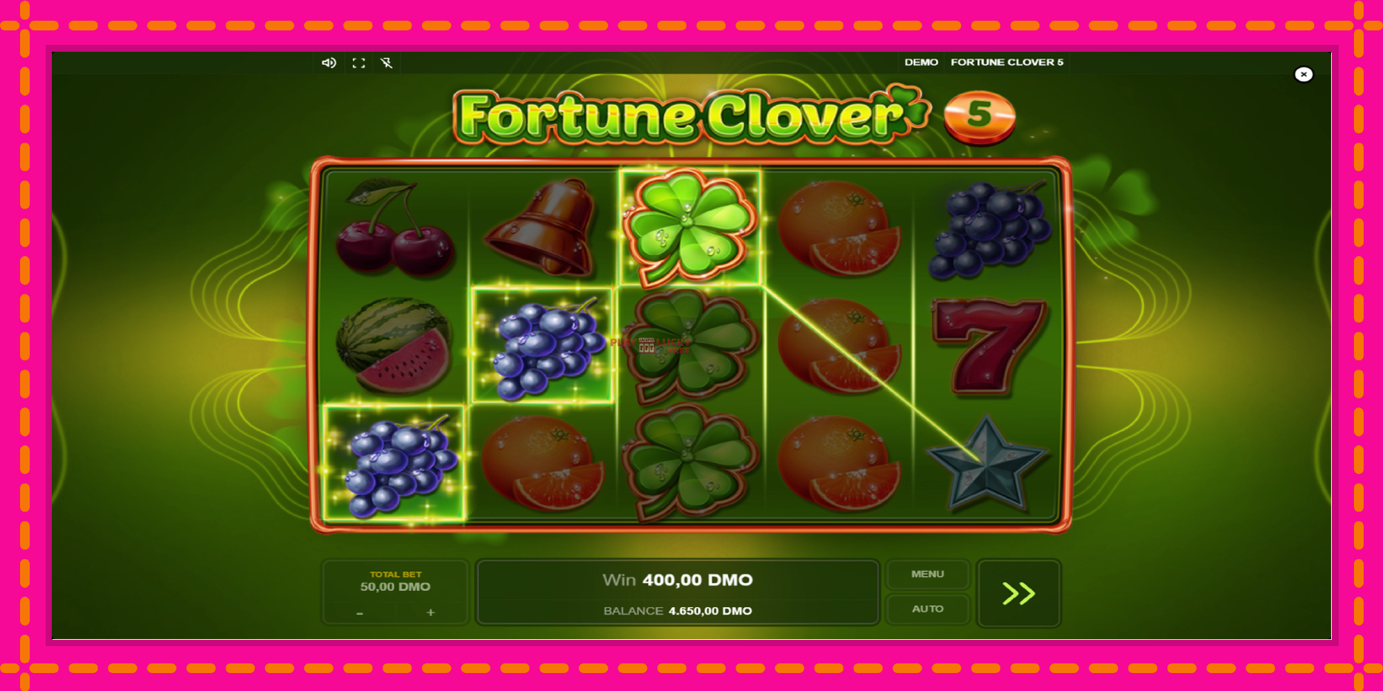 Безплатна игра в Fortune Clover 5 без регистрация, картина 3