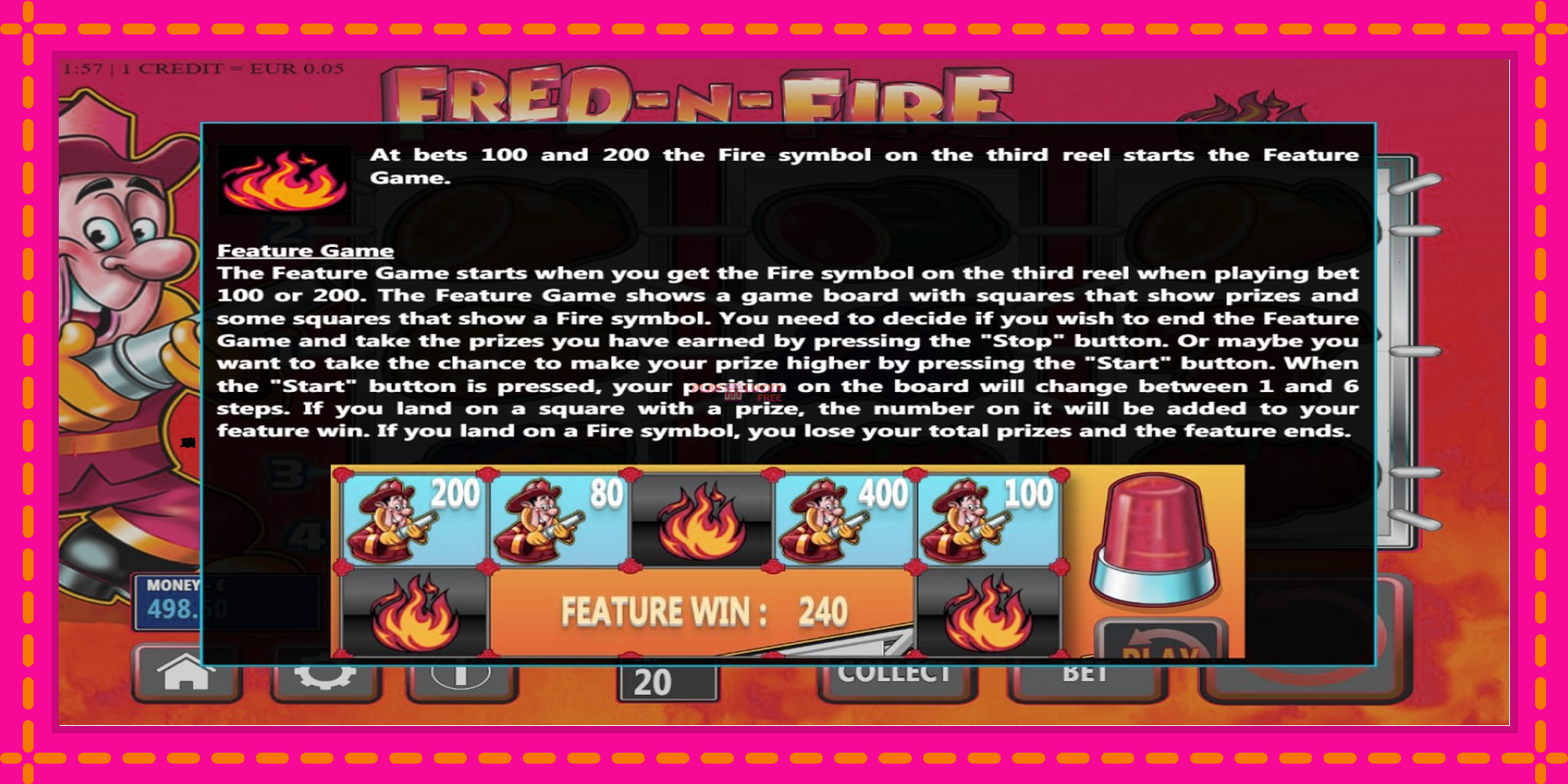 Безплатна игра в Fred-N-Fire без регистрация, картина 5